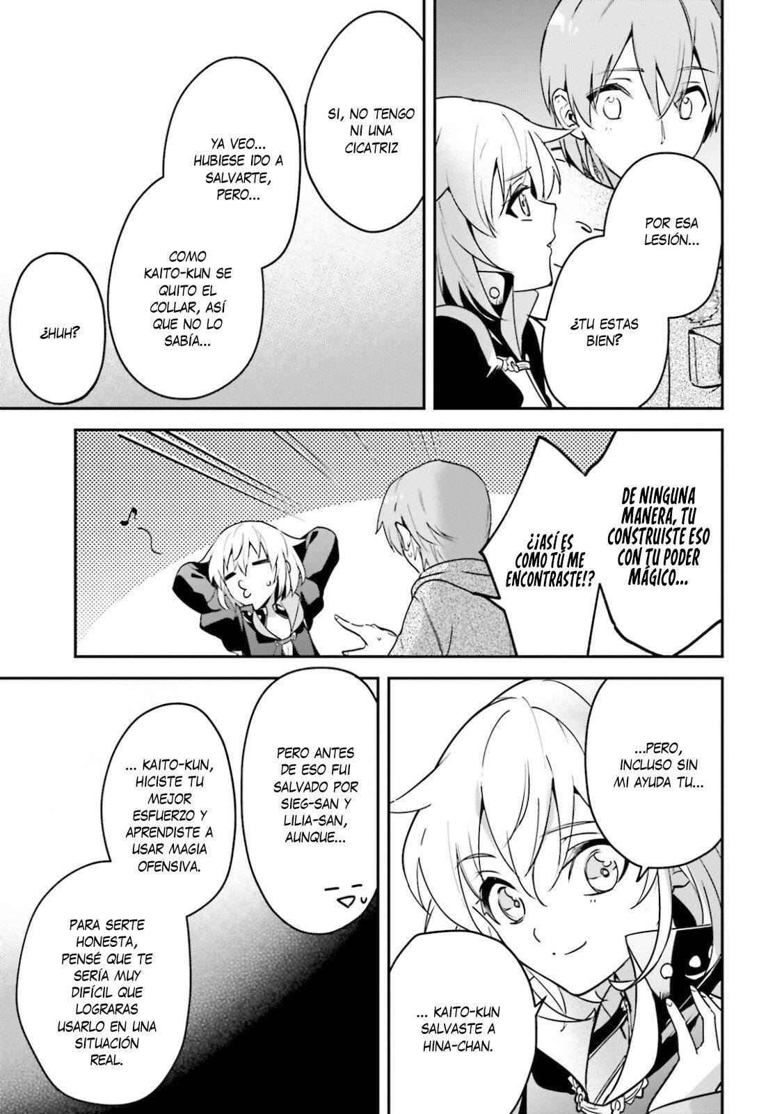 Yuusha Shoukan ni Makikomareta kedo, Isekai wa Heiwa deshita Capítulo 27 - Página 7 en español