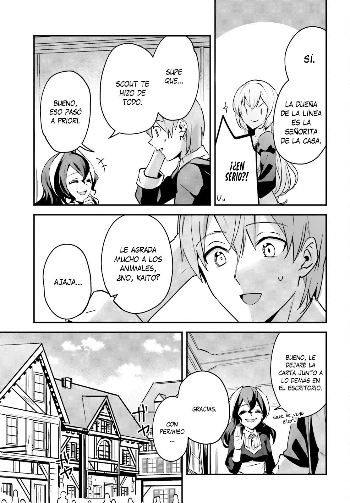 Yuusha Shoukan ni Makikomareta kedo, Isekai wa Heiwa deshita Capítulo 28 - Página 6 en español