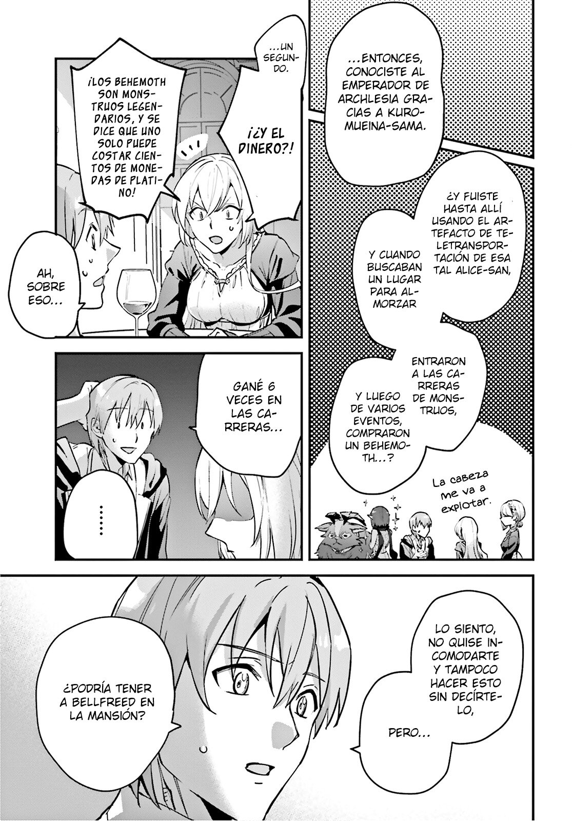 Yuusha Shoukan ni Makikomareta kedo, Isekai wa Heiwa deshita Capítulo 33 - Página 7 en español