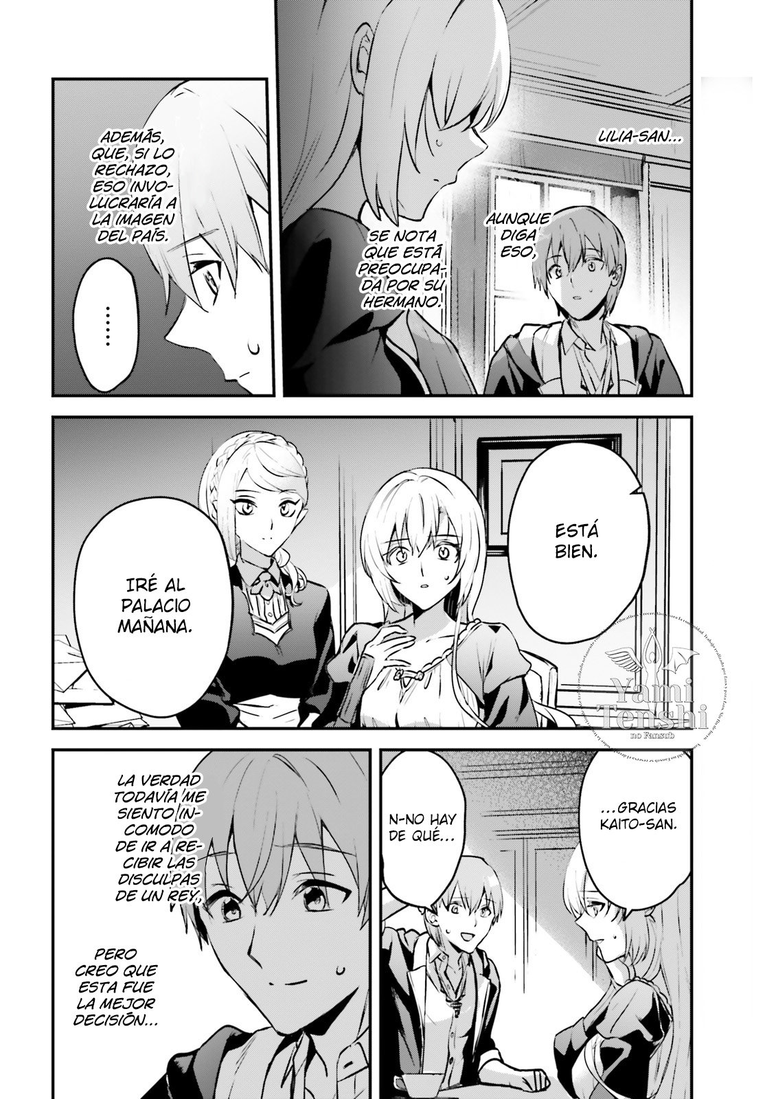Yuusha Shoukan ni Makikomareta kedo, Isekai wa Heiwa deshita Capítulo 34 - Página 14 en español