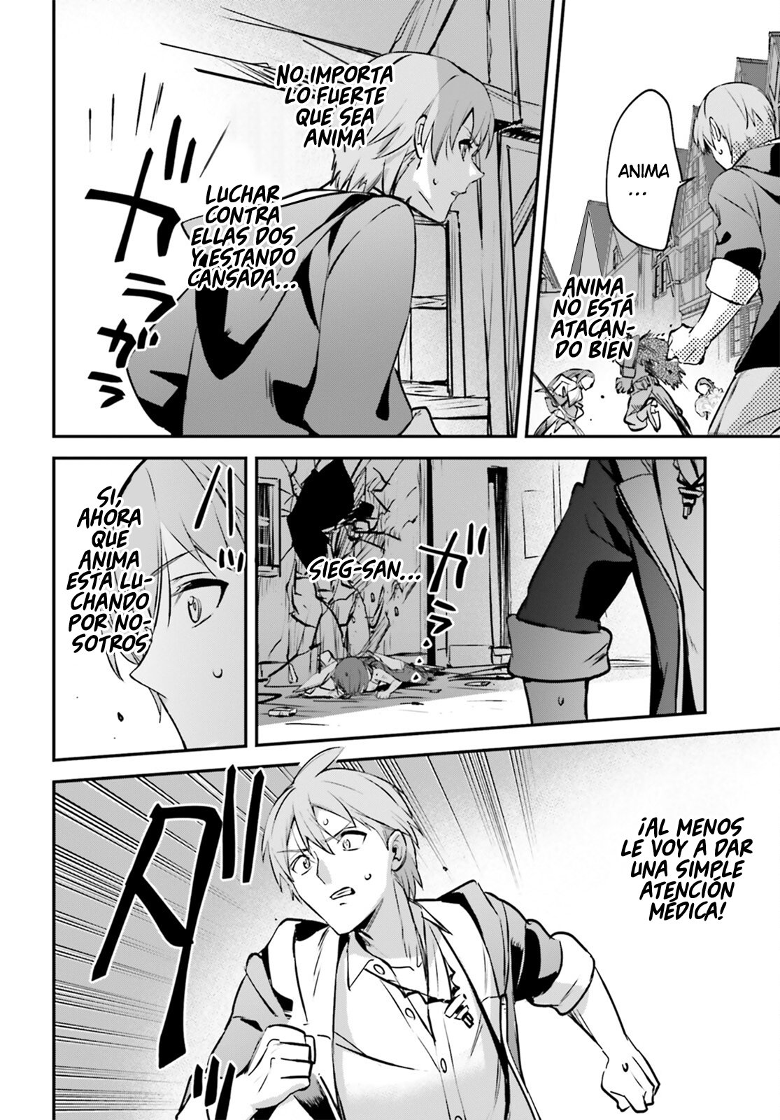 Yuusha Shoukan ni Makikomareta kedo, Isekai wa Heiwa deshita Capítulo 36 - Página 18 en español
