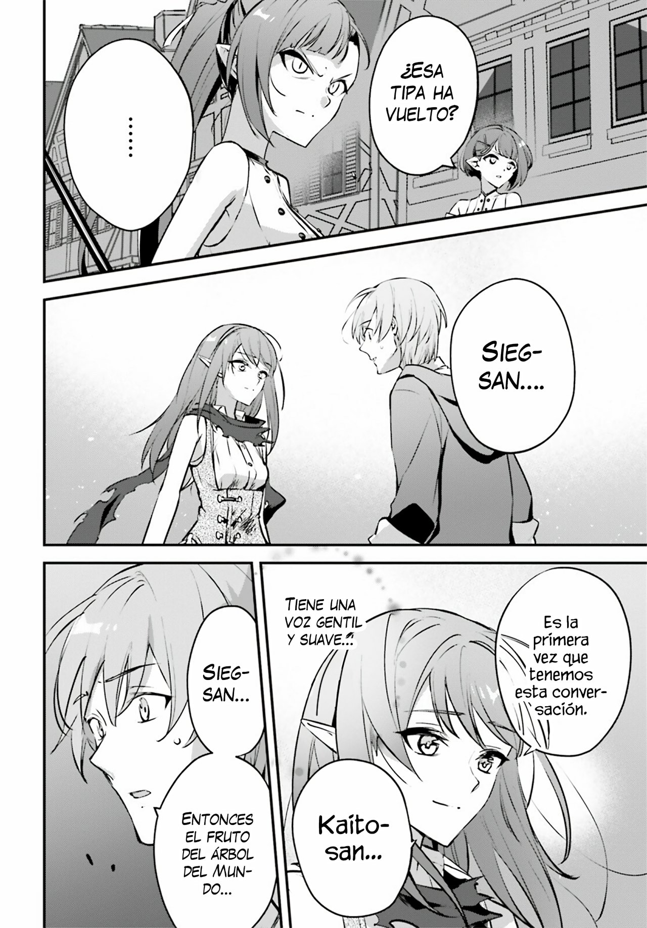 Yuusha Shoukan ni Makikomareta kedo, Isekai wa Heiwa deshita Capítulo 37 - Página 4 en español