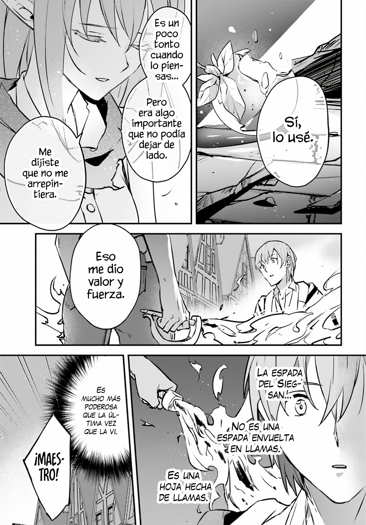 Yuusha Shoukan ni Makikomareta kedo, Isekai wa Heiwa deshita Capítulo 37 - Página 5 en español