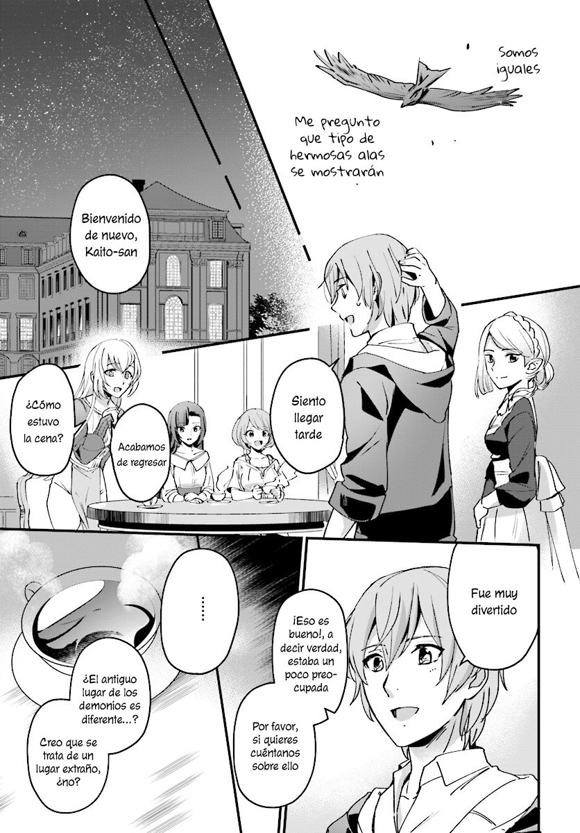 Yuusha Shoukan ni Makikomareta kedo, Isekai wa Heiwa deshita Capítulo 4 - Página 10 en español