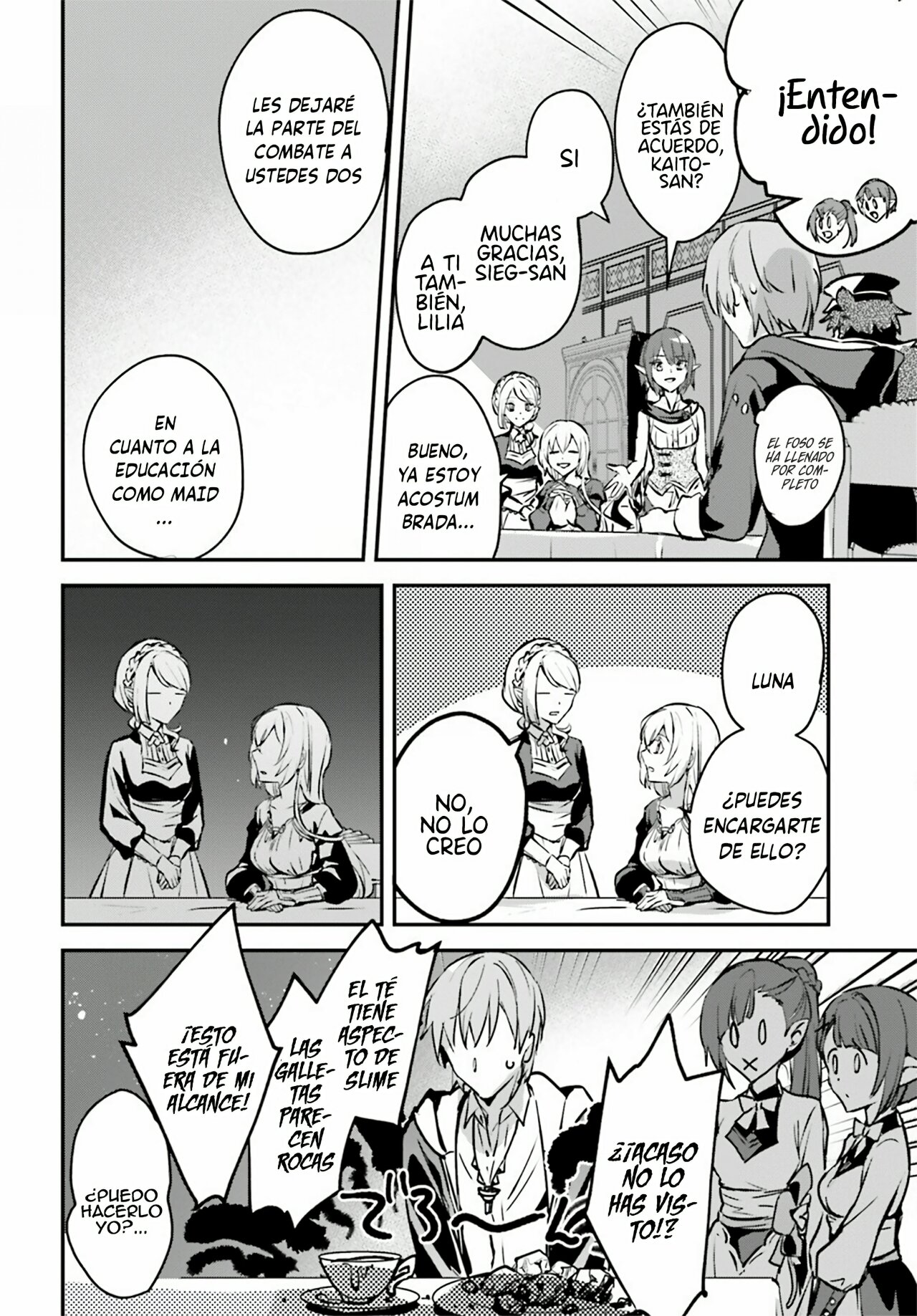 Yuusha Shoukan ni Makikomareta kedo, Isekai wa Heiwa deshita Capítulo 43 - Página 8 en español