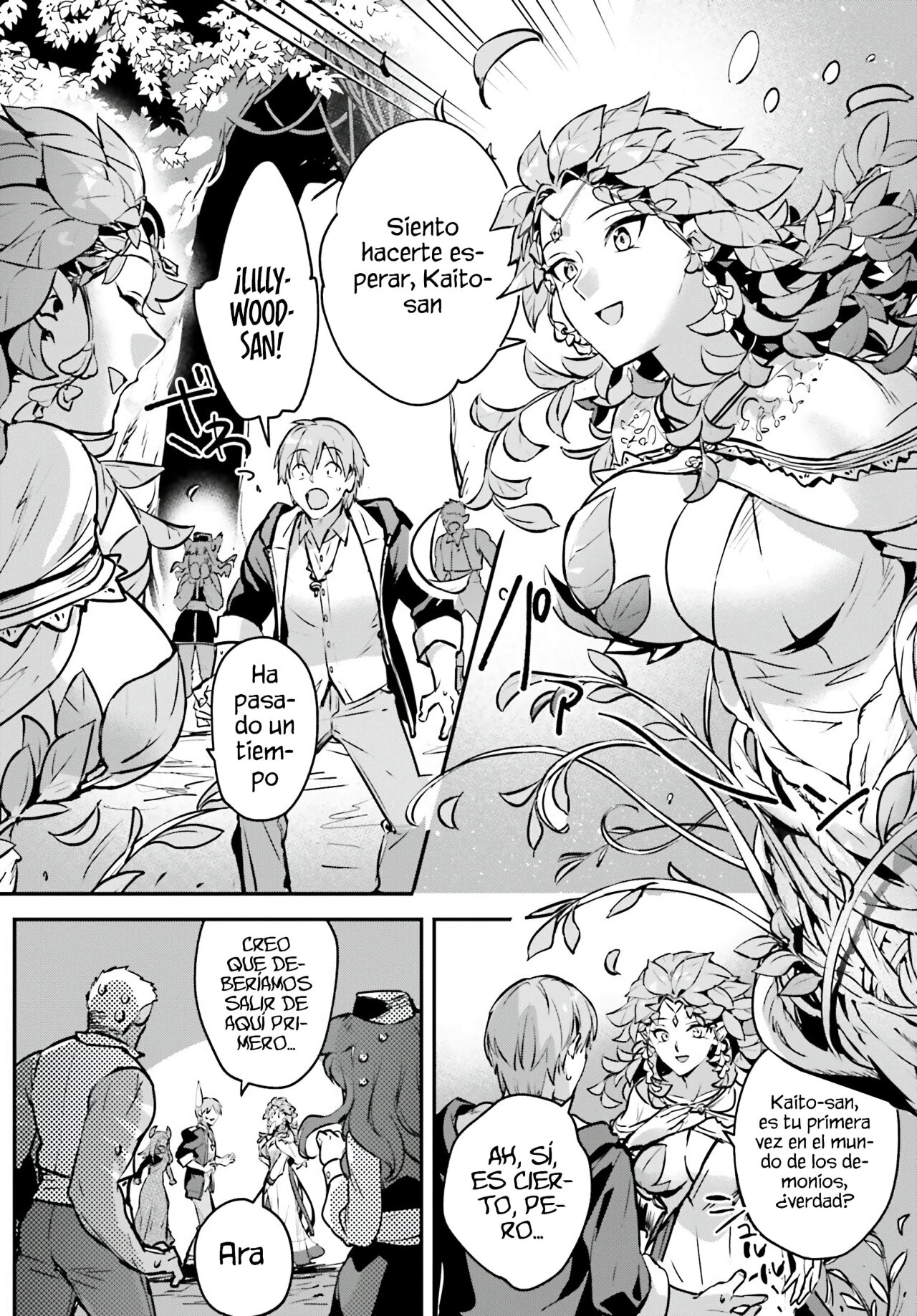 Yuusha Shoukan ni Makikomareta kedo, Isekai wa Heiwa deshita Capítulo 44 - Página 6 en español