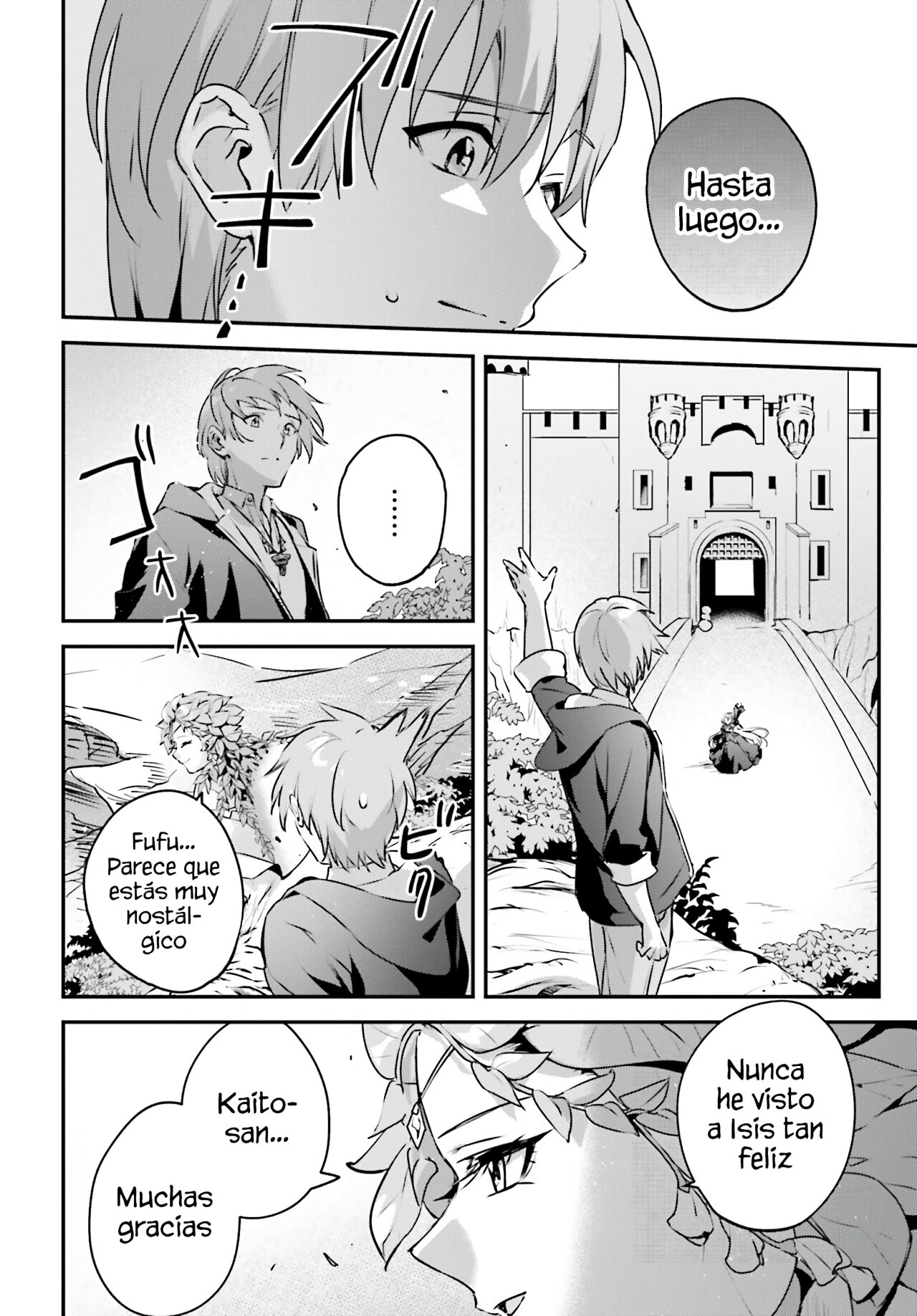 Yuusha Shoukan ni Makikomareta kedo, Isekai wa Heiwa deshita Capítulo 46 - Página 10 en español