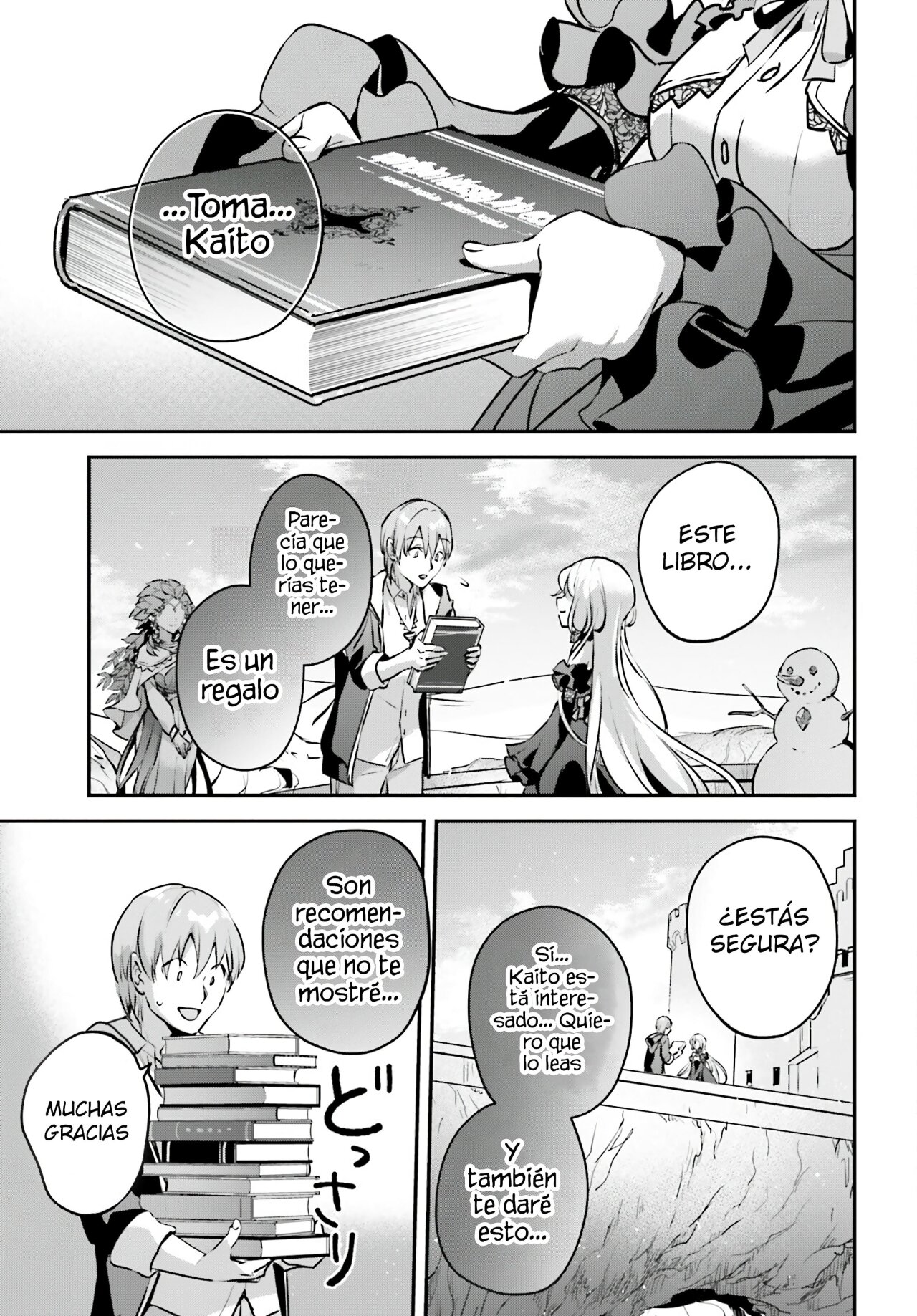 Yuusha Shoukan ni Makikomareta kedo, Isekai wa Heiwa deshita Capítulo 46 - Página 7 en español