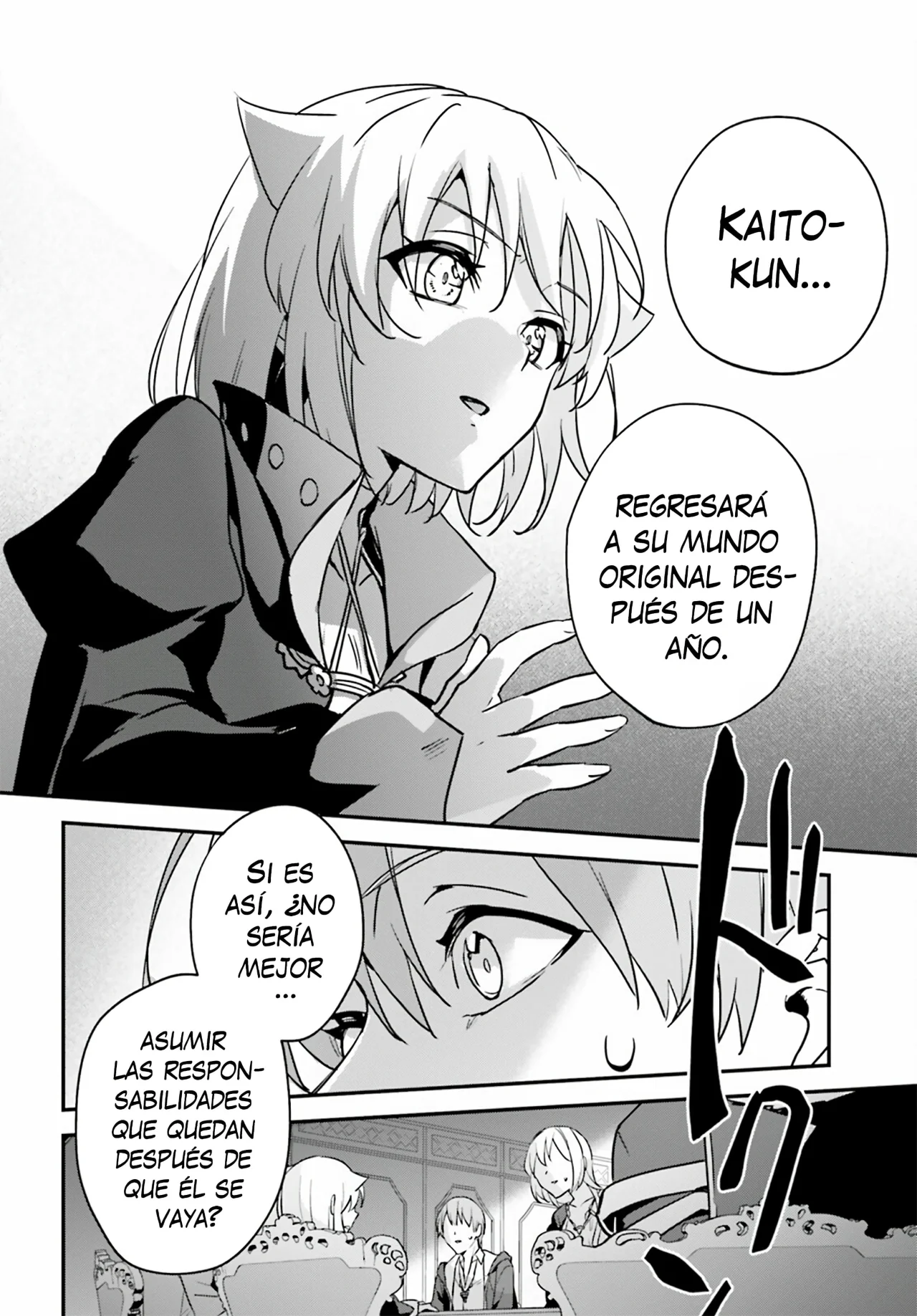 Yuusha Shoukan ni Makikomareta kedo, Isekai wa Heiwa deshita Capítulo 47 - Página 12 en español