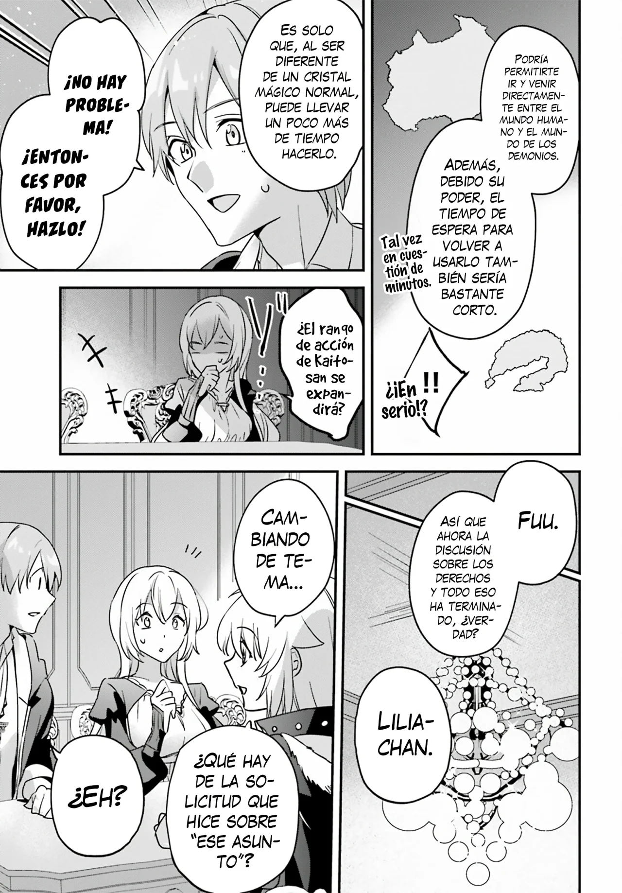Yuusha Shoukan ni Makikomareta kedo, Isekai wa Heiwa deshita Capítulo 47 - Página 19 en español