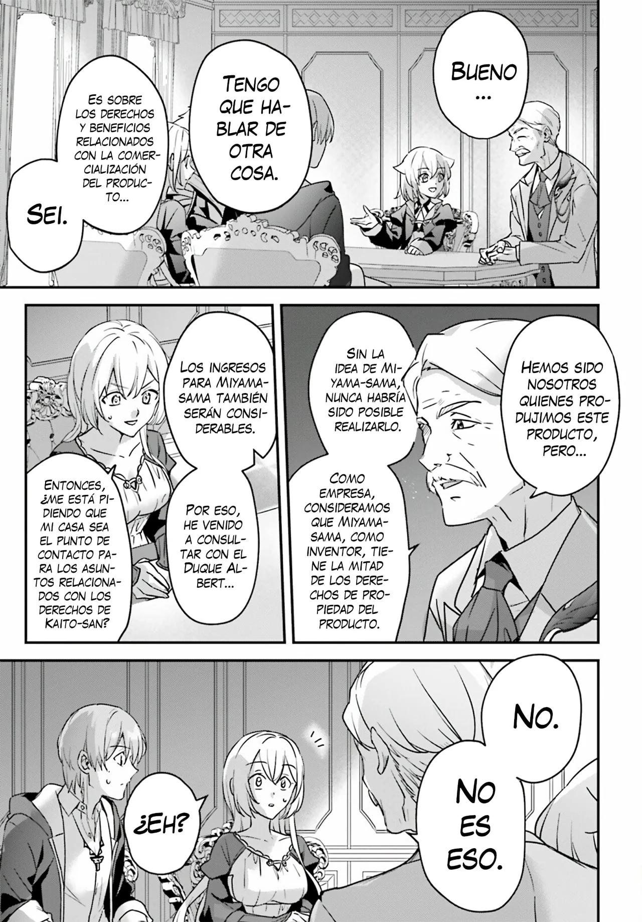 Yuusha Shoukan ni Makikomareta kedo, Isekai wa Heiwa deshita Capítulo 47 - Página 9 en español