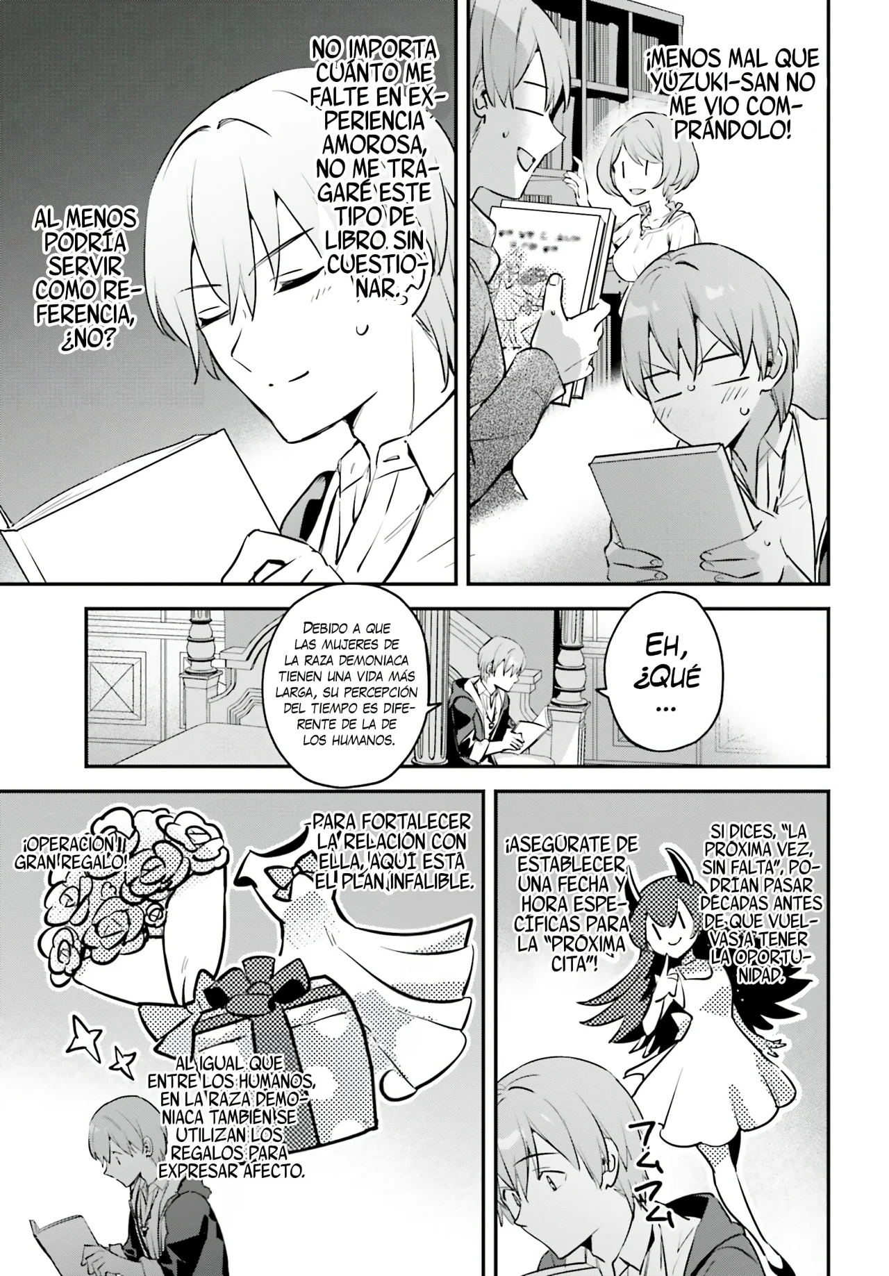 Yuusha Shoukan ni Makikomareta kedo, Isekai wa Heiwa deshita Capítulo 48 - Página 17 en español