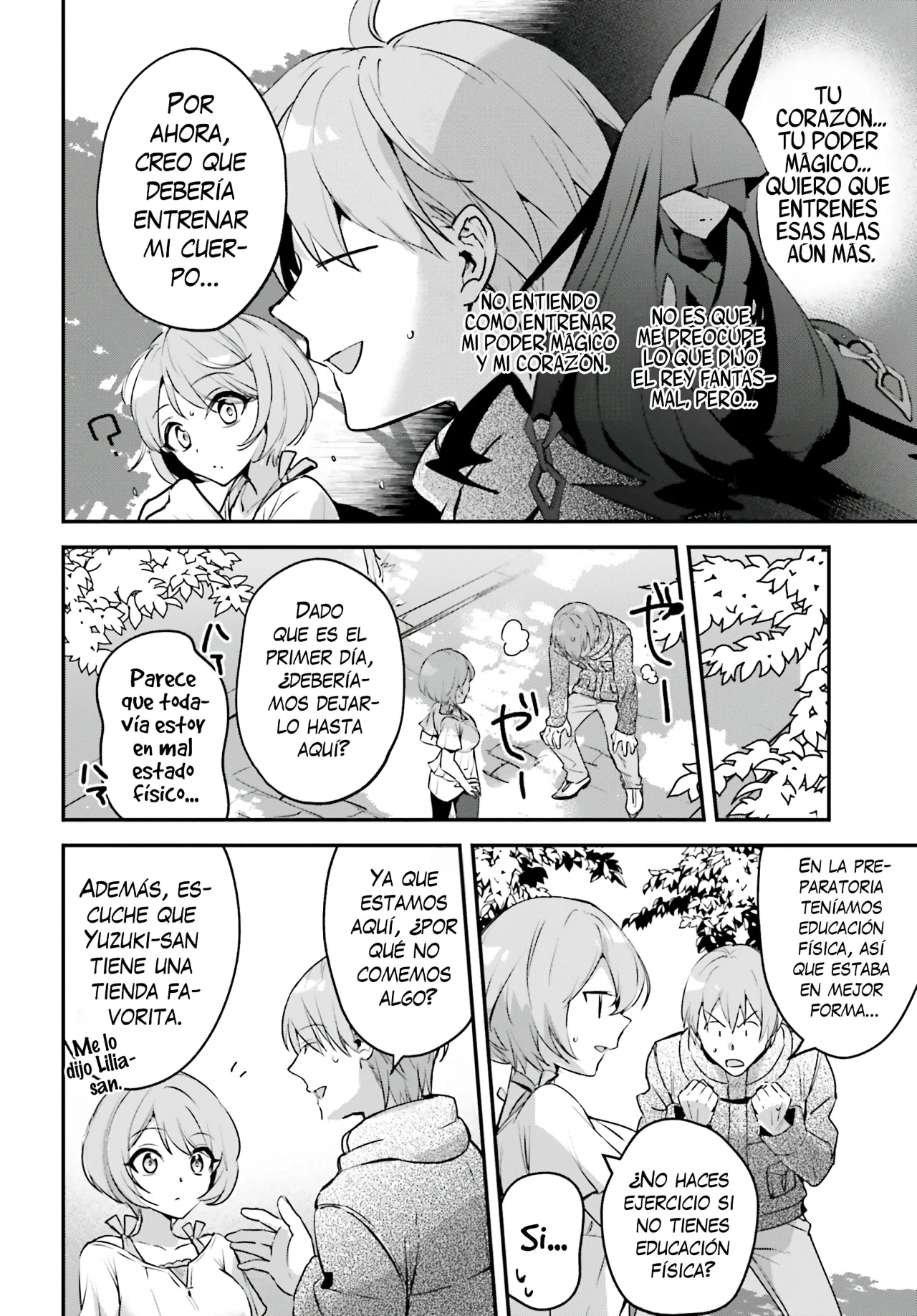 Yuusha Shoukan ni Makikomareta kedo, Isekai wa Heiwa deshita Capítulo 48 - Página 4 en español