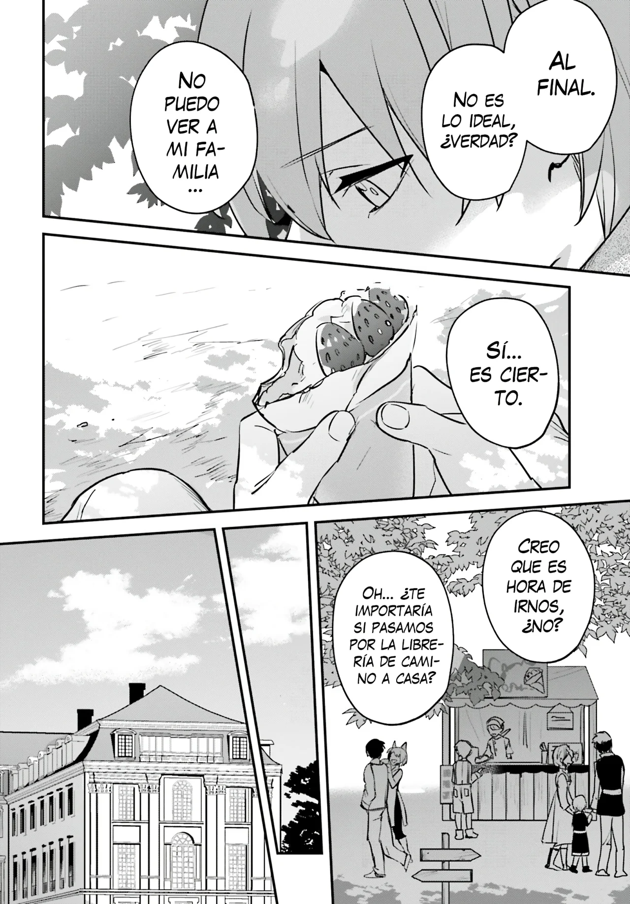 Yuusha Shoukan ni Makikomareta kedo, Isekai wa Heiwa deshita Capítulo 48 - Página 8 en español