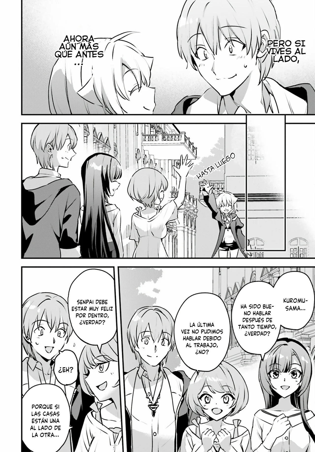Yuusha Shoukan ni Makikomareta kedo, Isekai wa Heiwa deshita Capítulo 49 - Página 9 en español