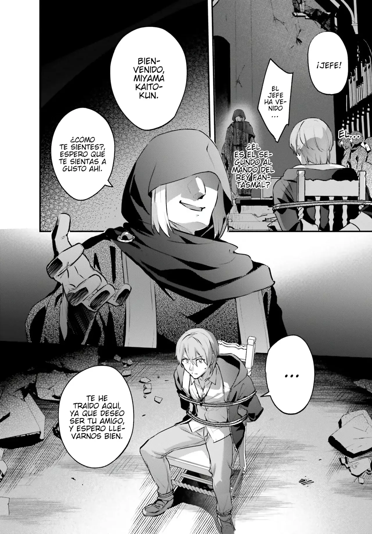 Yuusha Shoukan ni Makikomareta kedo, Isekai wa Heiwa deshita Capítulo 54 - Página 8 en español