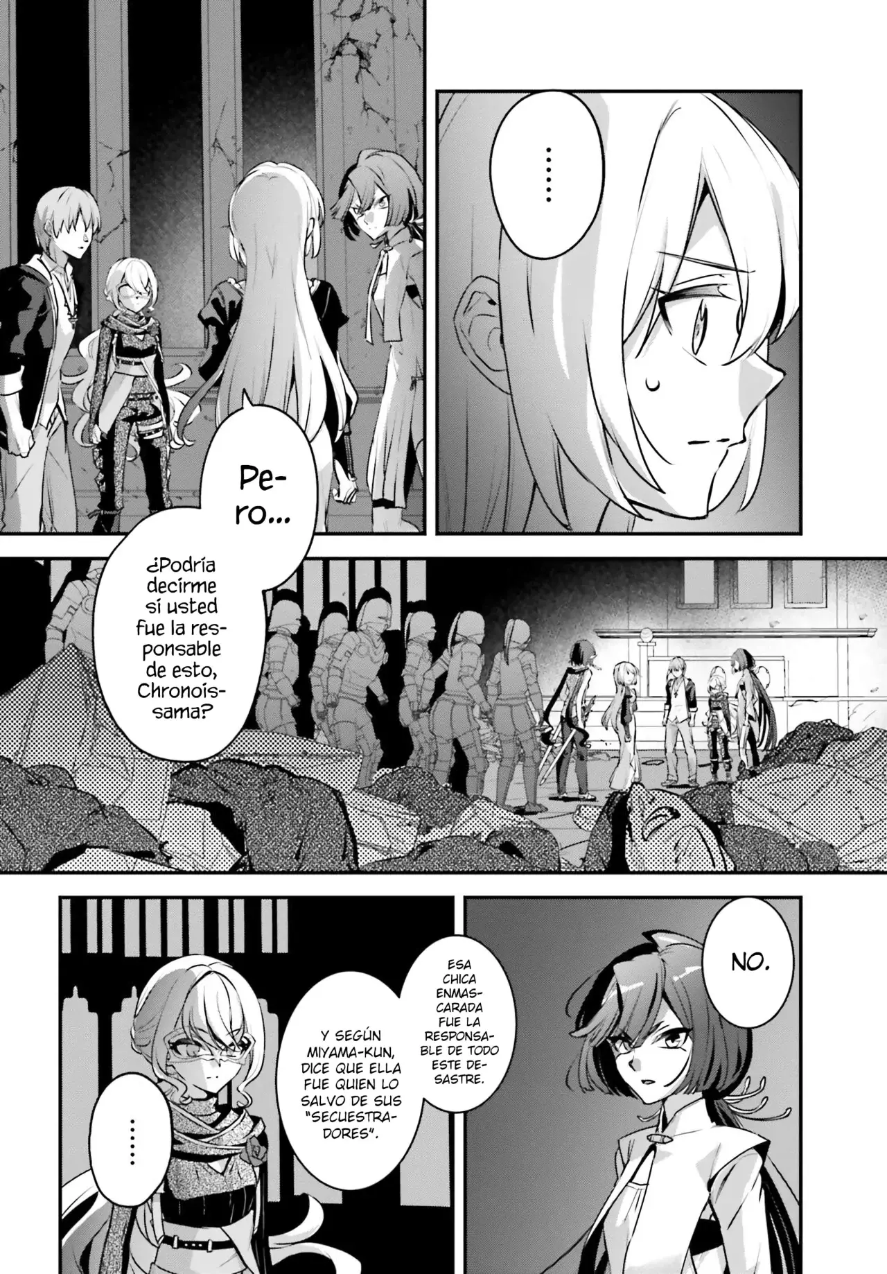Yuusha Shoukan ni Makikomareta kedo, Isekai wa Heiwa deshita Capítulo 56 - Página 10 en español