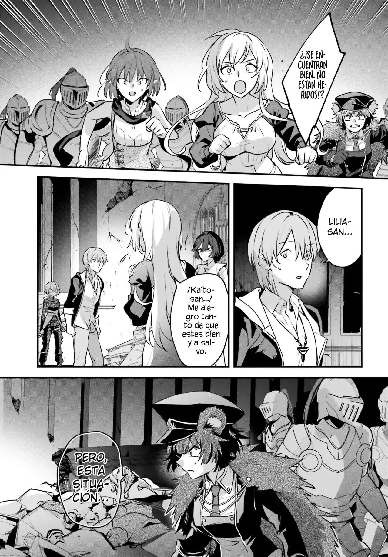 Yuusha Shoukan ni Makikomareta kedo, Isekai wa Heiwa deshita Capítulo 56 - Página 9 en español