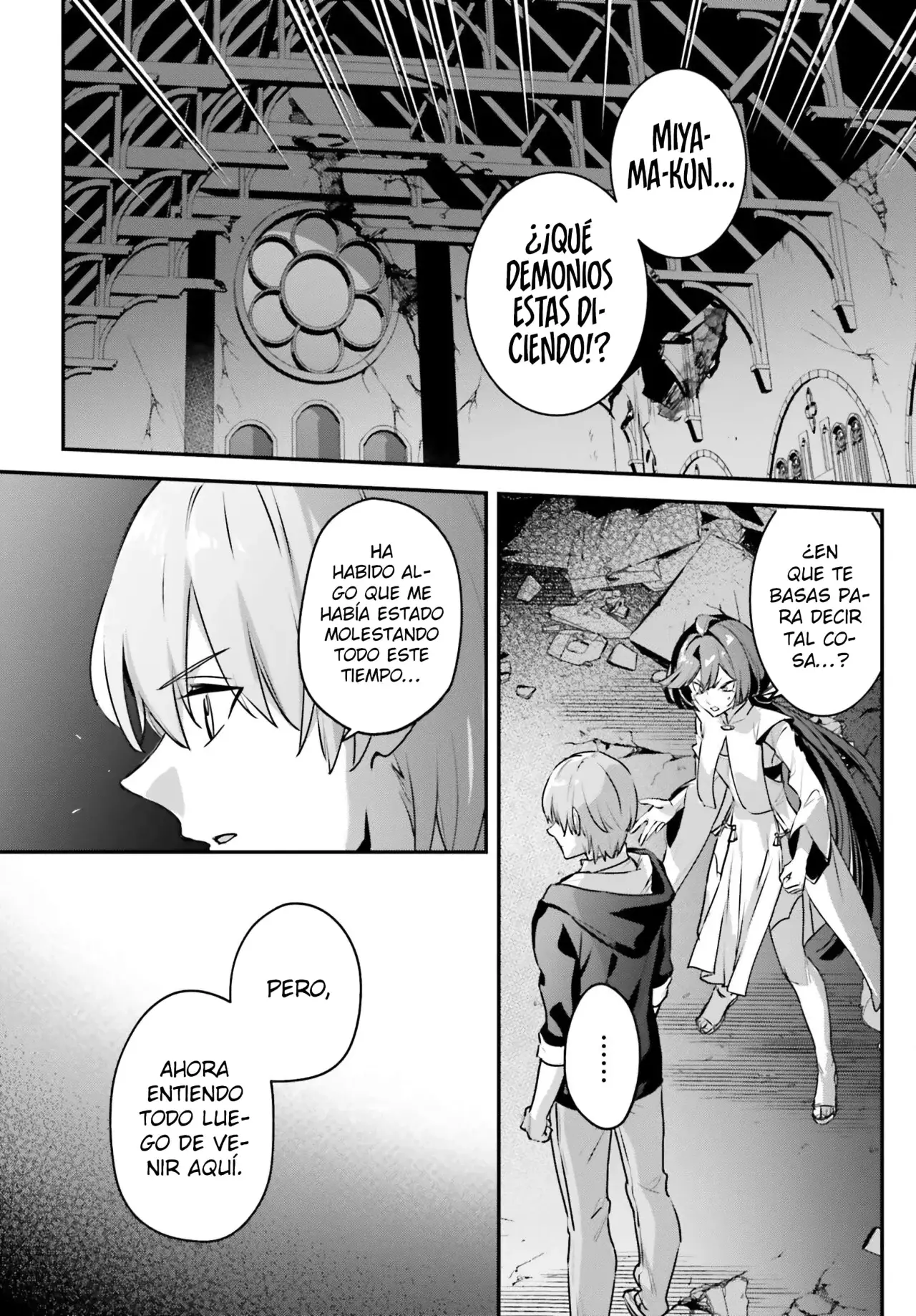 Yuusha Shoukan ni Makikomareta kedo, Isekai wa Heiwa deshita Capítulo 58 - Página 6 en español