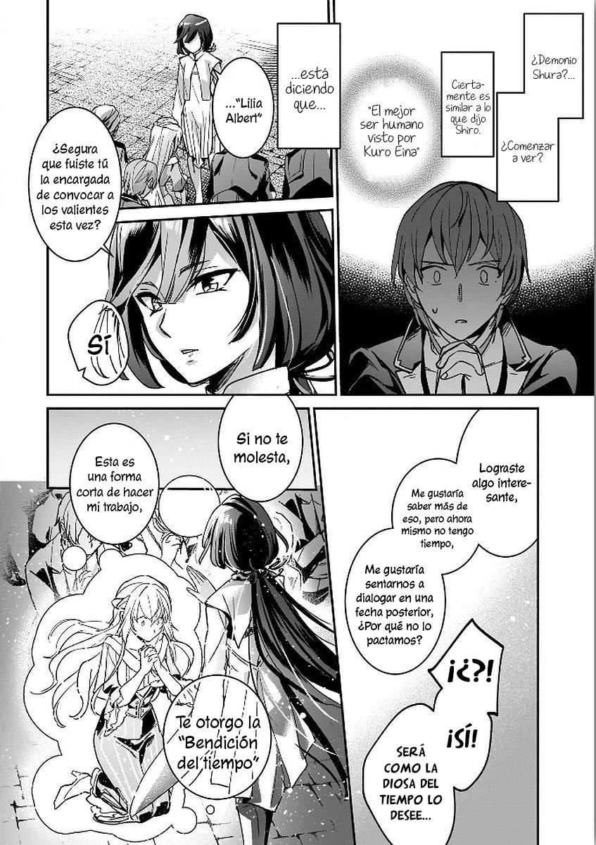 Yuusha Shoukan ni Makikomareta kedo, Isekai wa Heiwa deshita Capítulo 6 - Página 15 en español