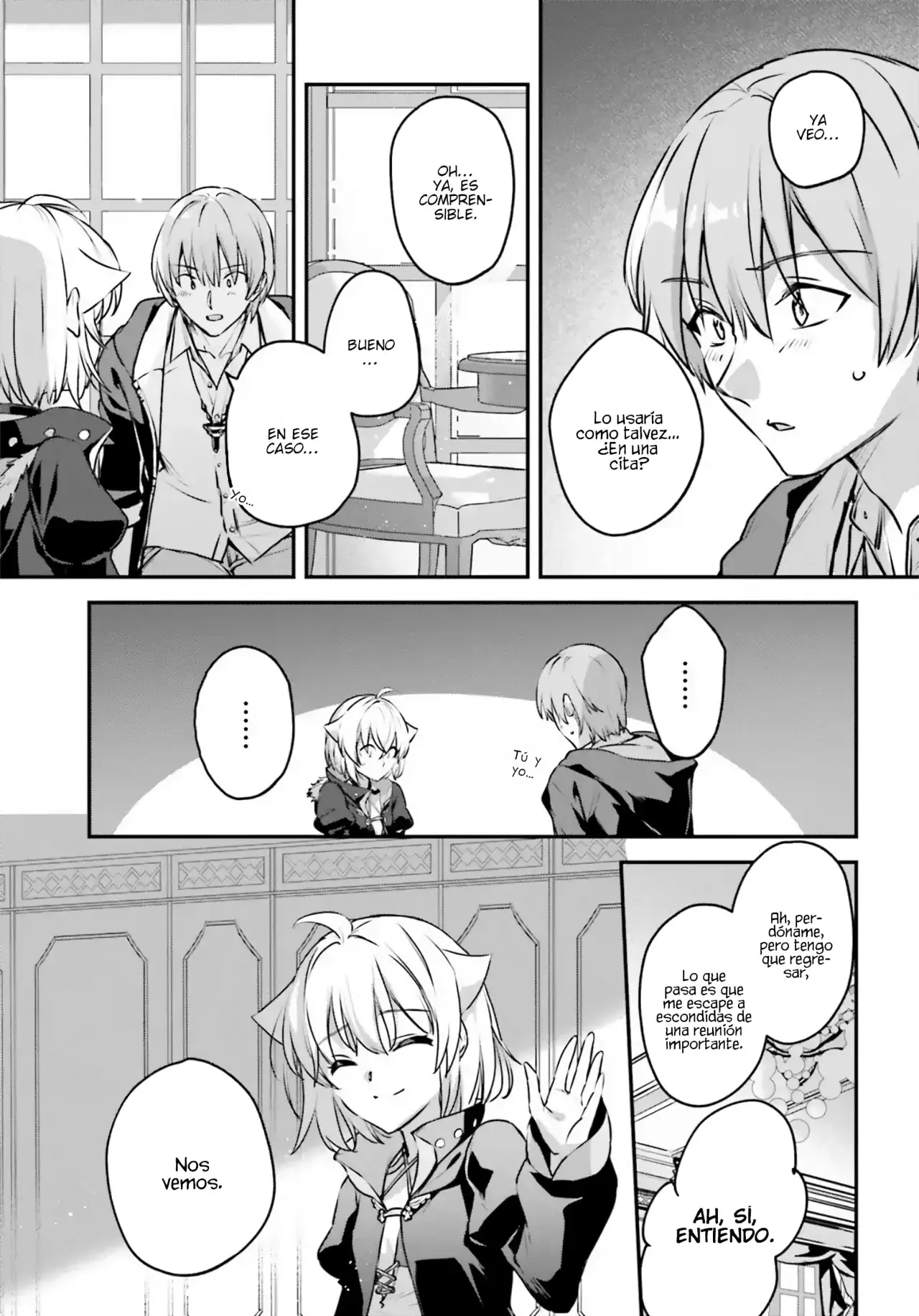 Yuusha Shoukan ni Makikomareta kedo, Isekai wa Heiwa deshita Capítulo 60 - Página 9 en español