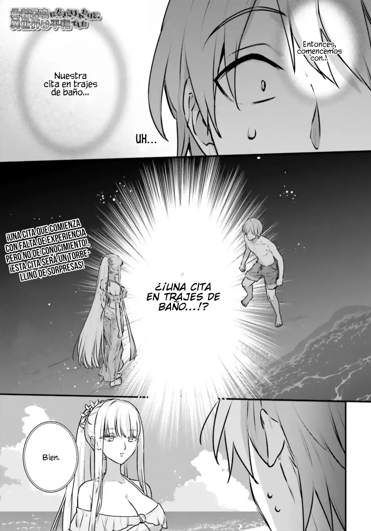 Yuusha Shoukan ni Makikomareta kedo, Isekai wa Heiwa deshita Capítulo 61 - Página 3 en español