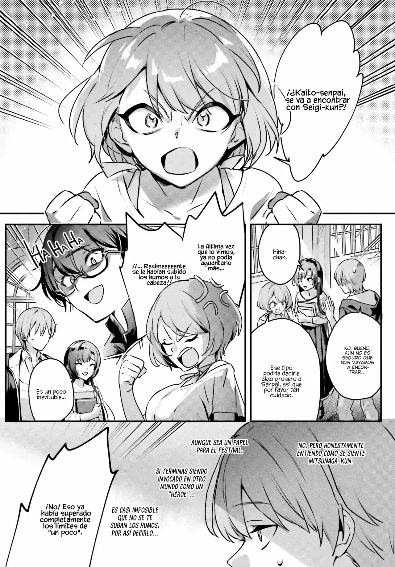 Yuusha Shoukan ni Makikomareta kedo, Isekai wa Heiwa deshita Capítulo 64 - Página 16 en español