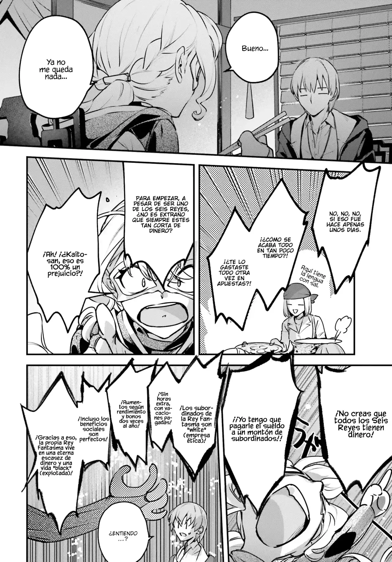 Yuusha Shoukan ni Makikomareta kedo, Isekai wa Heiwa deshita Capítulo 64 - Página 4 en español
