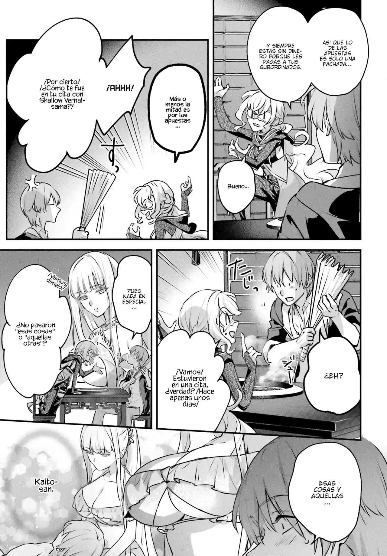 Yuusha Shoukan ni Makikomareta kedo, Isekai wa Heiwa deshita Capítulo 64 - Página 5 en español