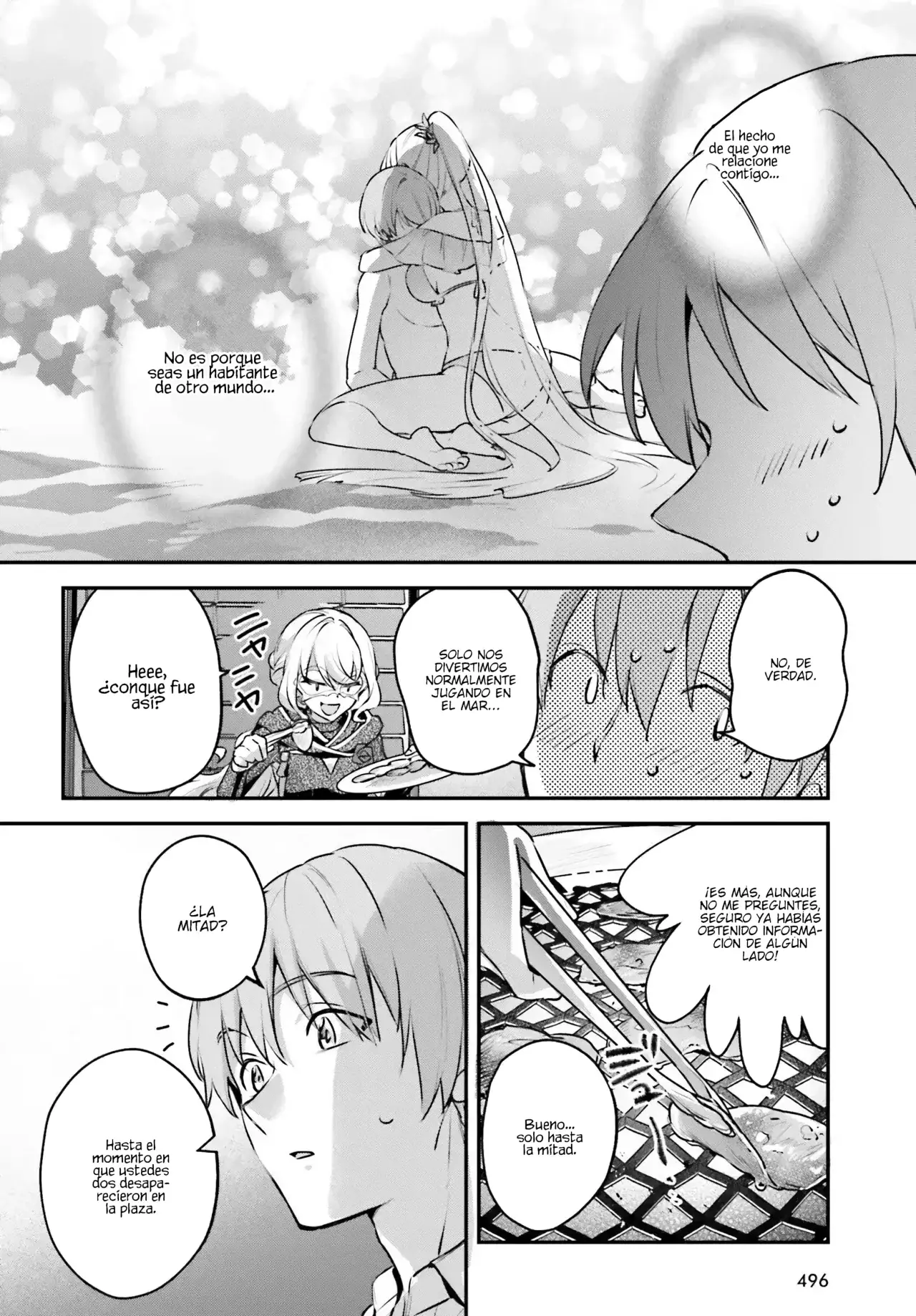 Yuusha Shoukan ni Makikomareta kedo, Isekai wa Heiwa deshita Capítulo 64 - Página 6 en español