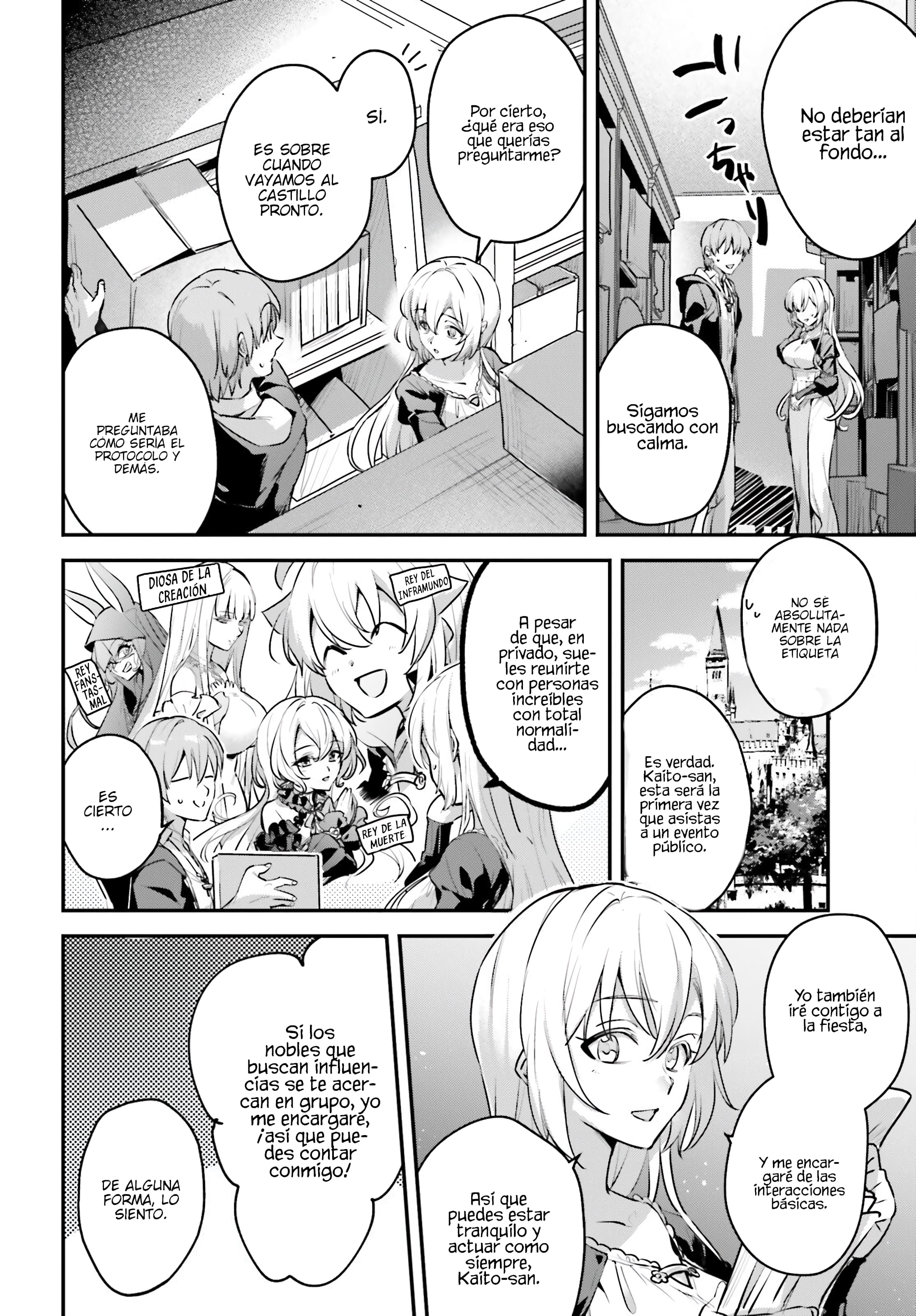 Yuusha Shoukan ni Makikomareta kedo, Isekai wa Heiwa deshita Capítulo 65 - Página 4 en español