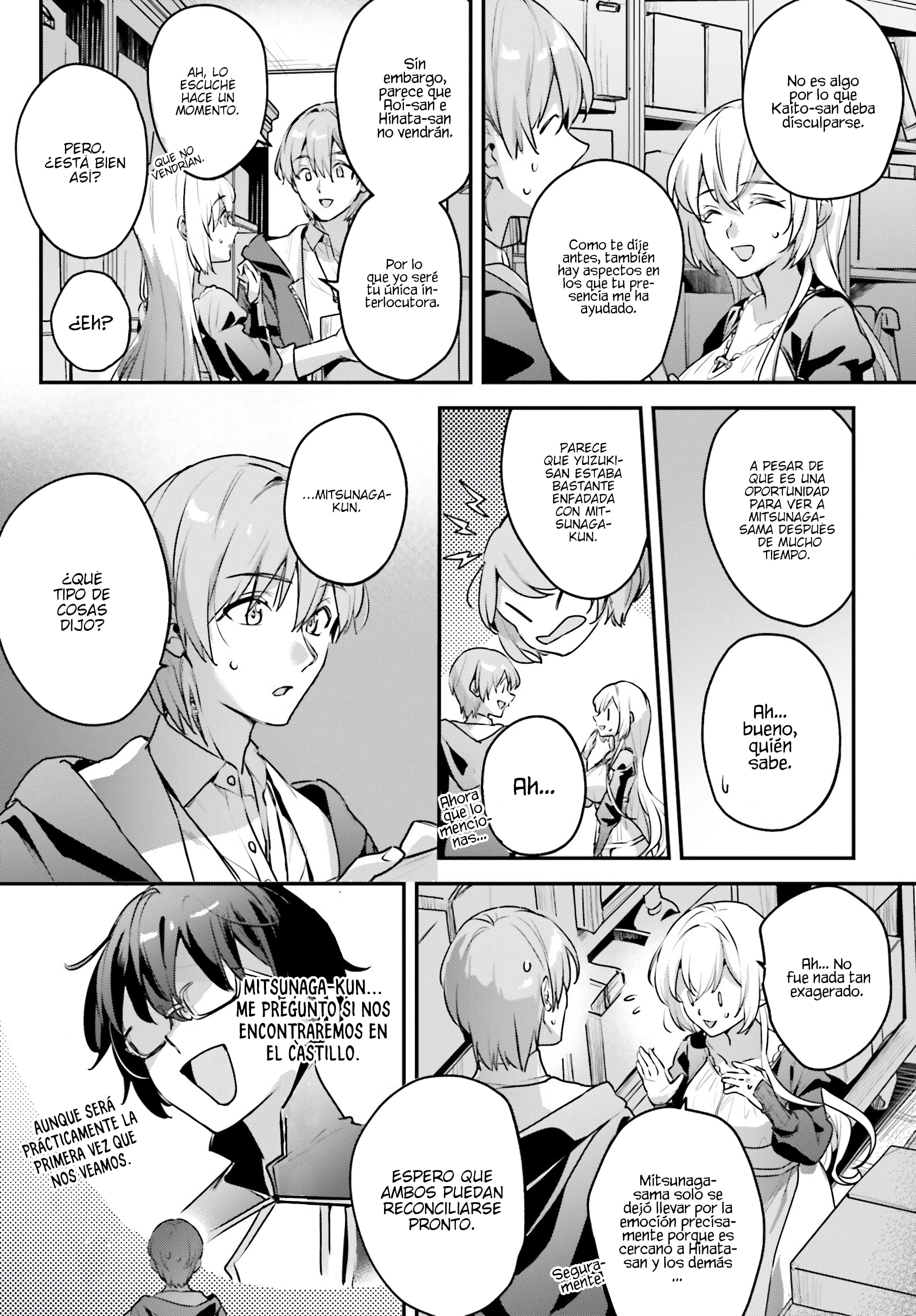 Yuusha Shoukan ni Makikomareta kedo, Isekai wa Heiwa deshita Capítulo 65 - Página 5 en español