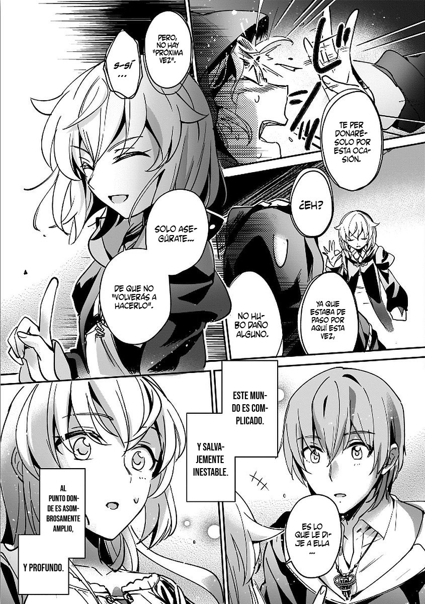 Yuusha Shoukan ni Makikomareta kedo, Isekai wa Heiwa deshita Capítulo 7 - Página 26 en español