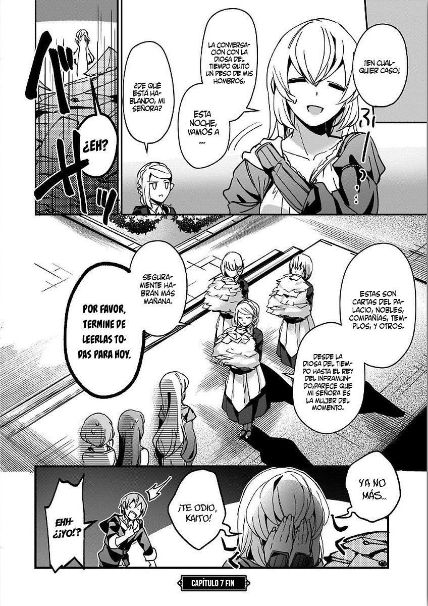 Yuusha Shoukan ni Makikomareta kedo, Isekai wa Heiwa deshita Capítulo 7 - Página 32 en español