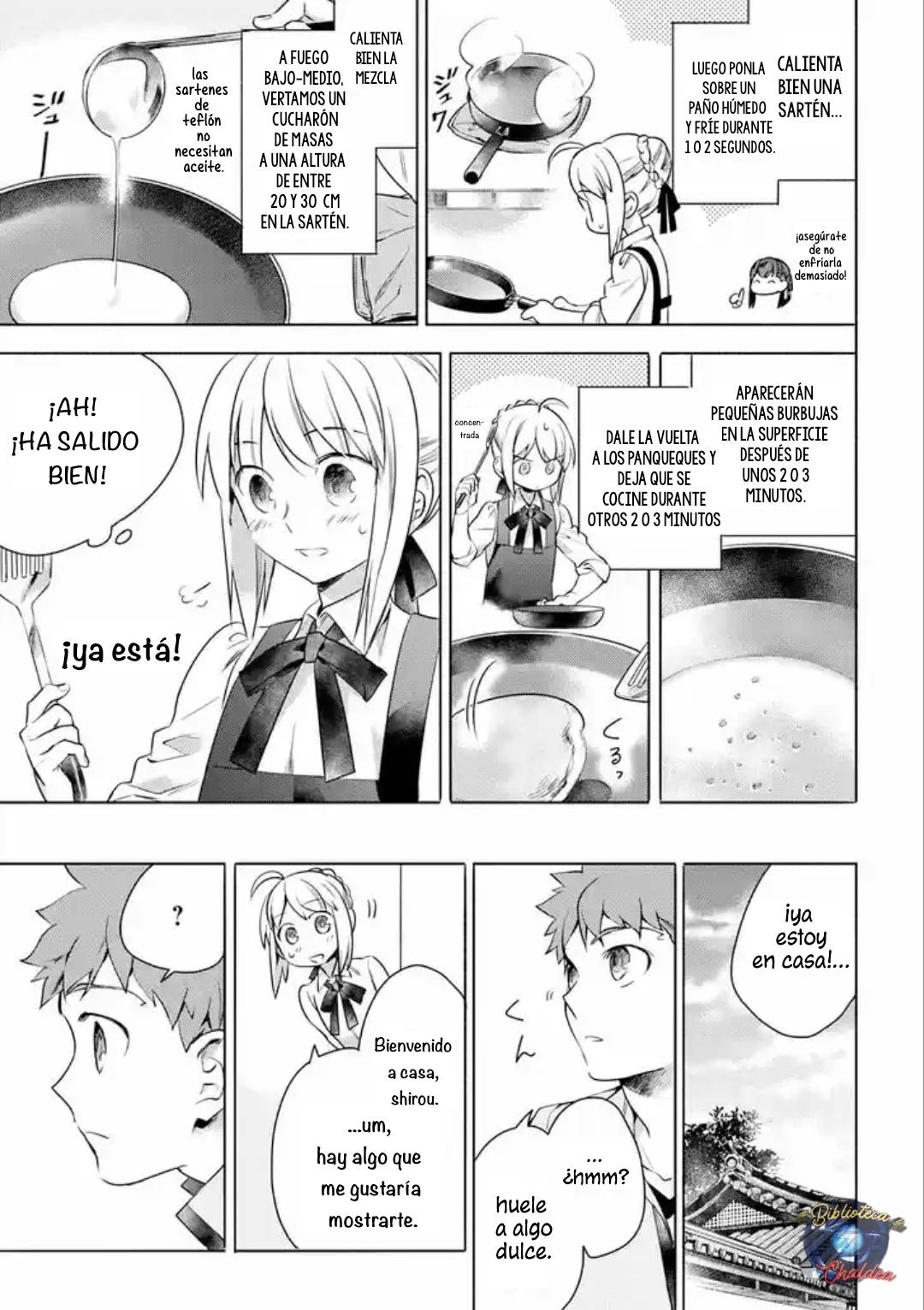 Emiya-san Chi no Kyou no Gohan Capítulo 11 - Página 4 en español