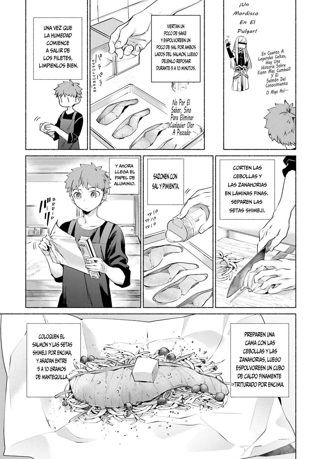 Emiya-san Chi no Kyou no Gohan Capítulo 2 - Página 6 en español