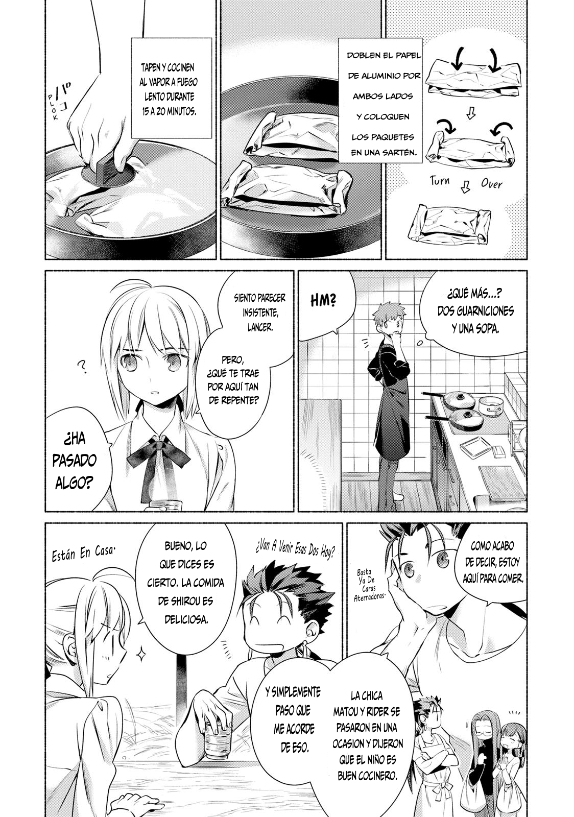 Emiya-san Chi no Kyou no Gohan Capítulo 2 - Página 7 en español