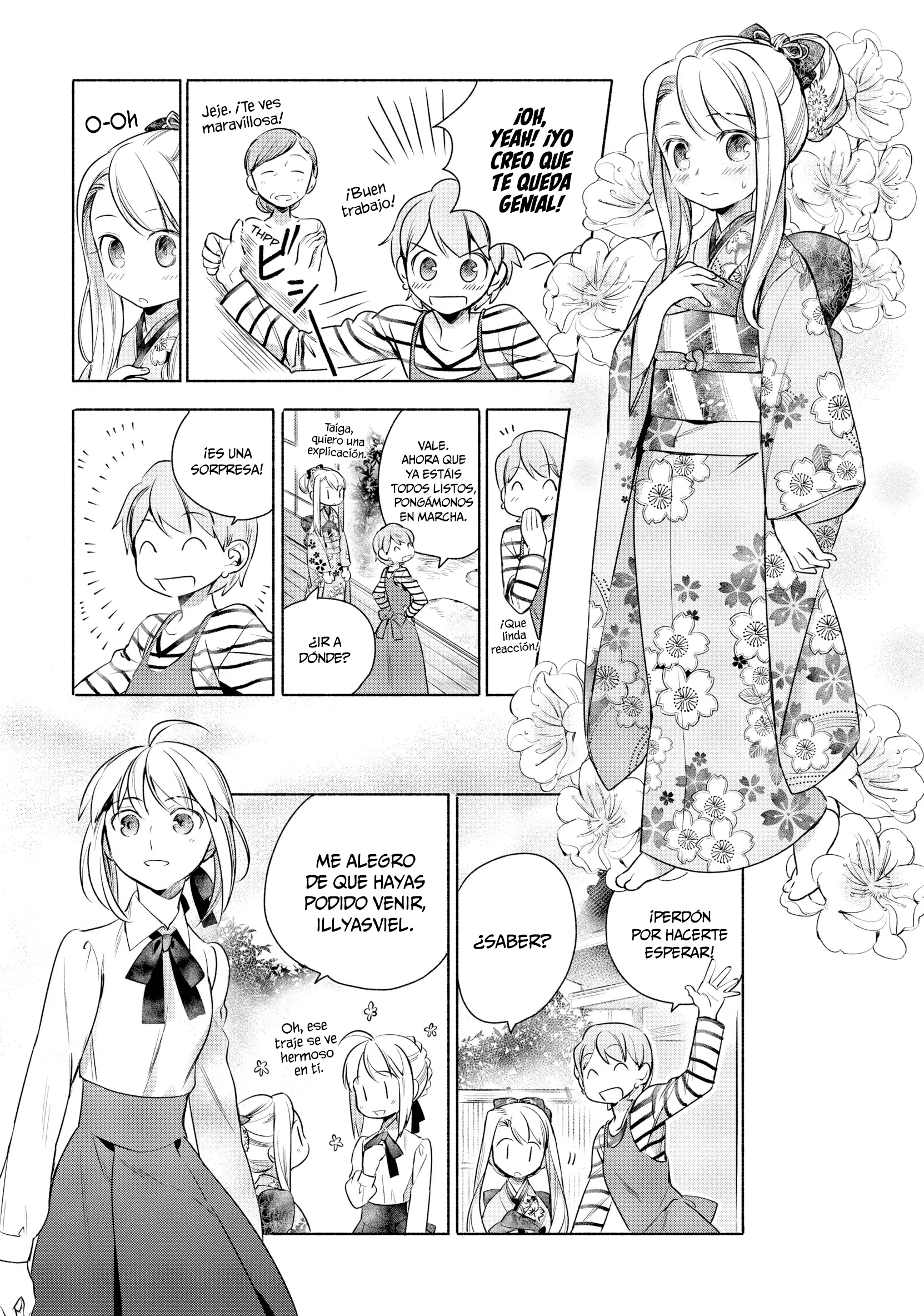 Emiya-san Chi no Kyou no Gohan Capítulo 3 - Página 3 en español