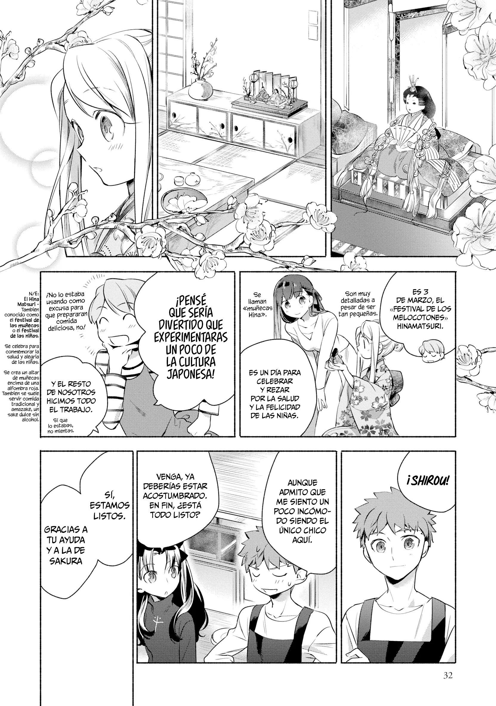 Emiya-san Chi no Kyou no Gohan Capítulo 3 - Página 5 en español