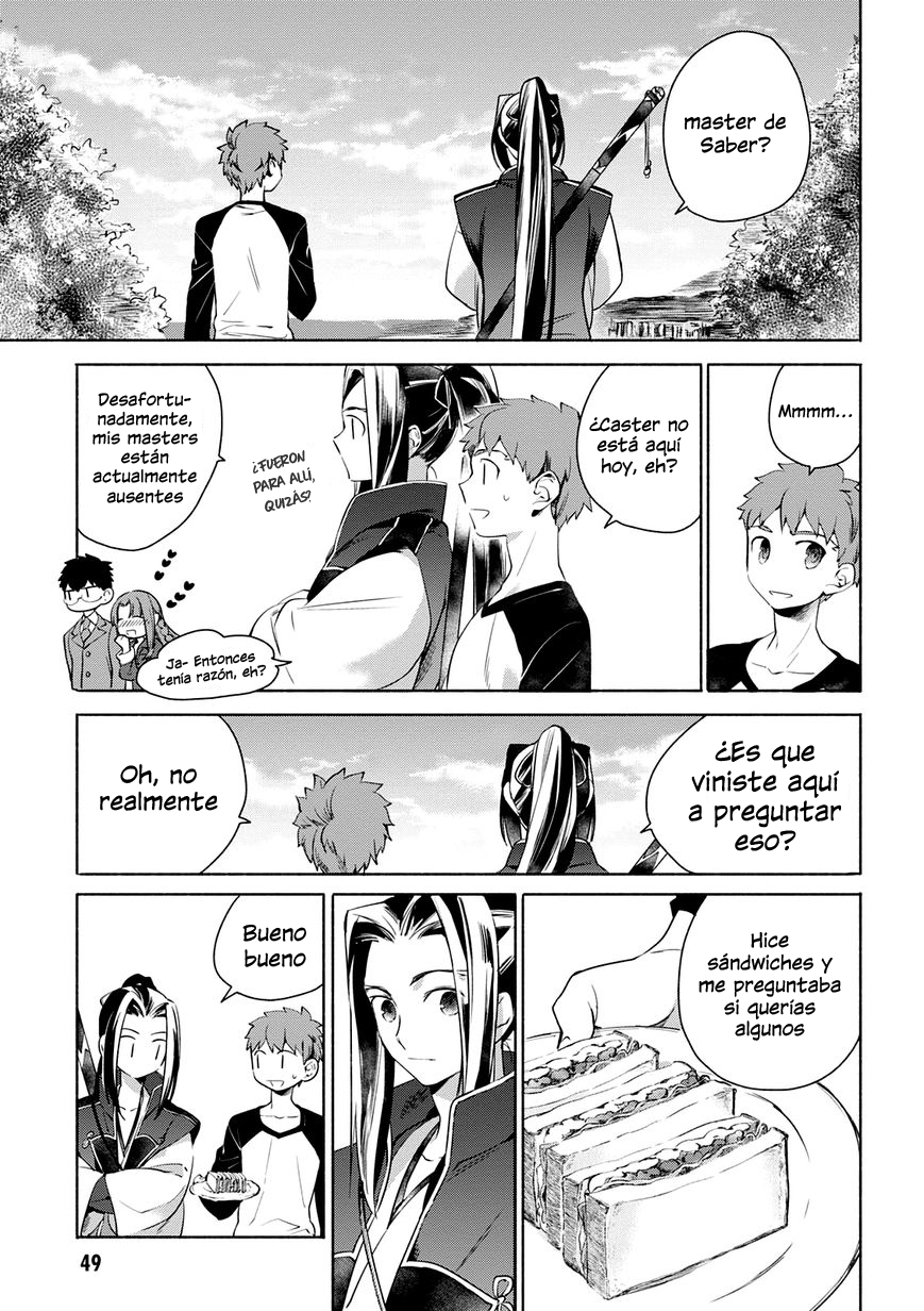 Emiya-san Chi no Kyou no Gohan Capítulo 4 - Página 8 en español