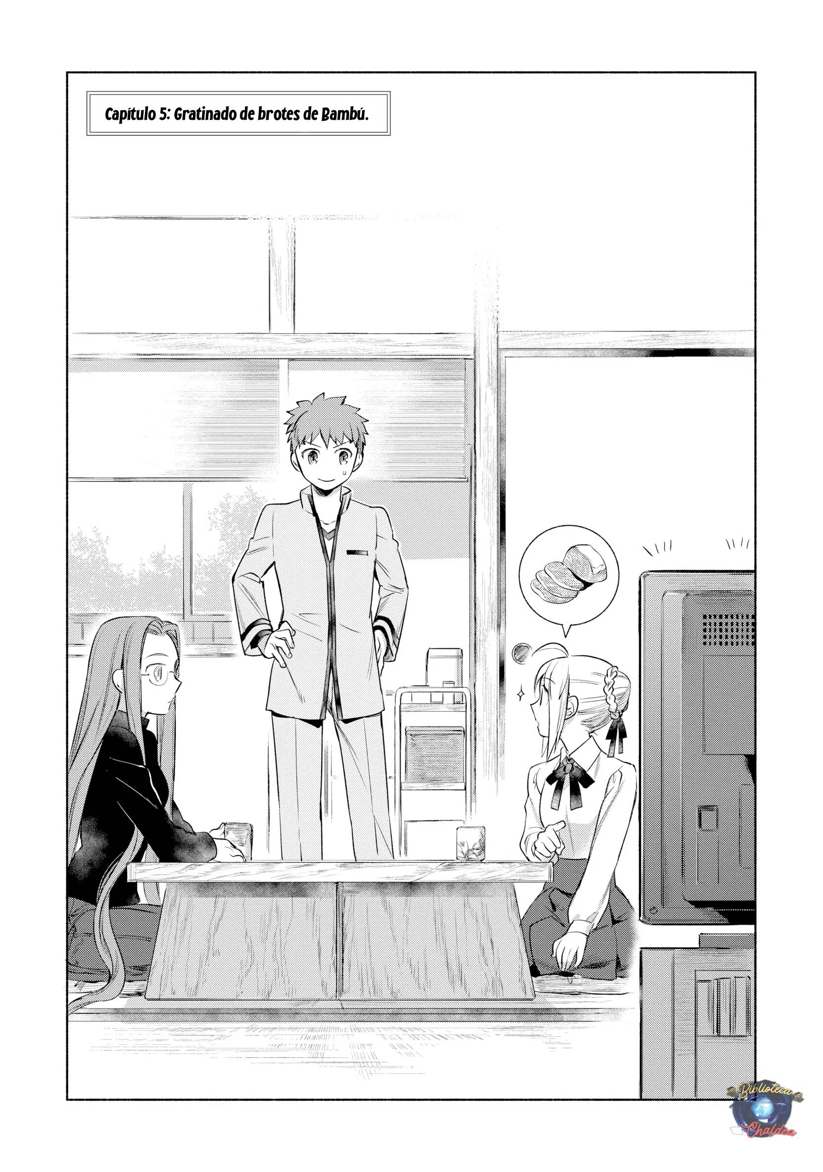 Emiya-san Chi no Kyou no Gohan Capítulo 5 - Página 3 en español