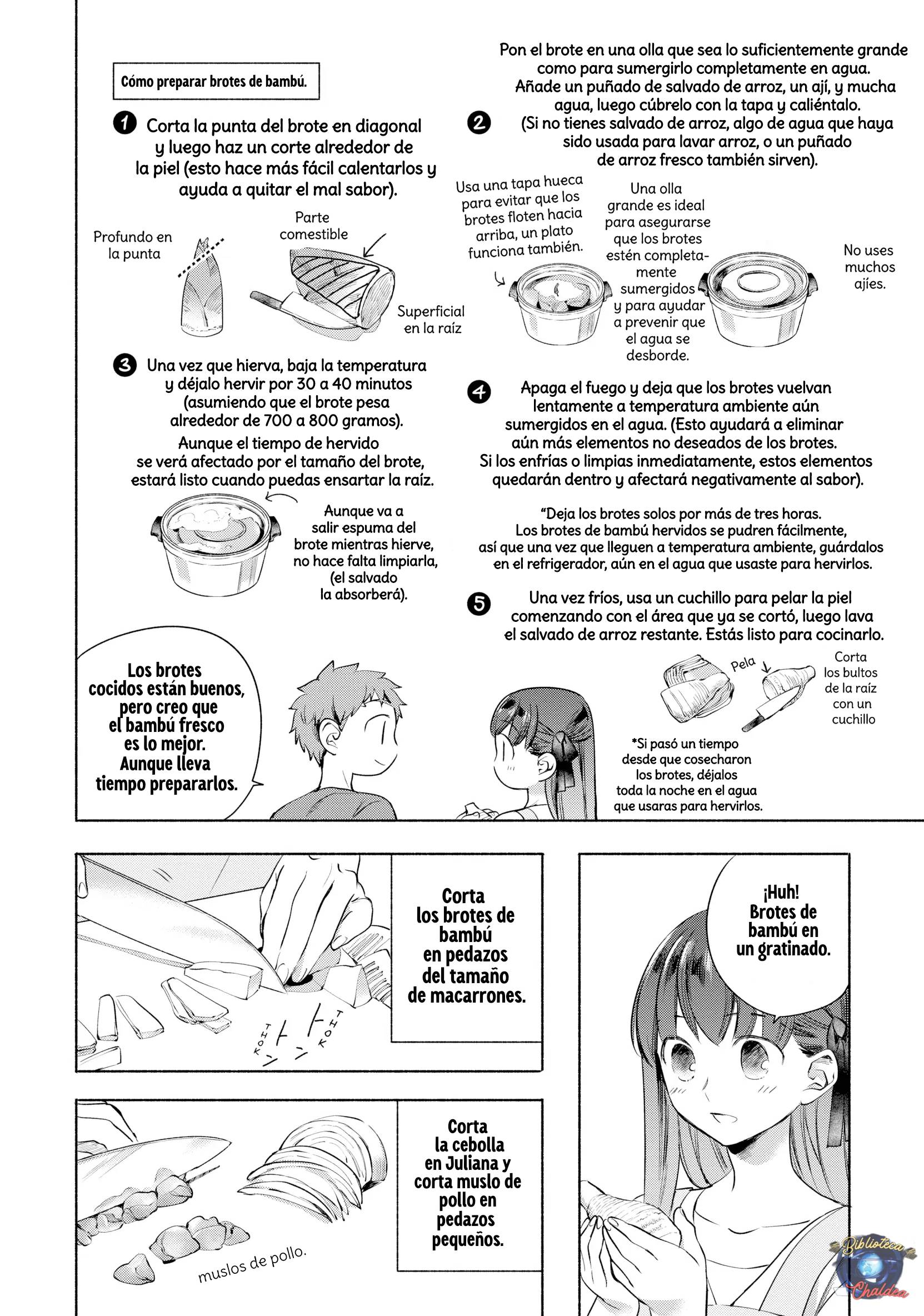 Emiya-san Chi no Kyou no Gohan Capítulo 5 - Página 6 en español