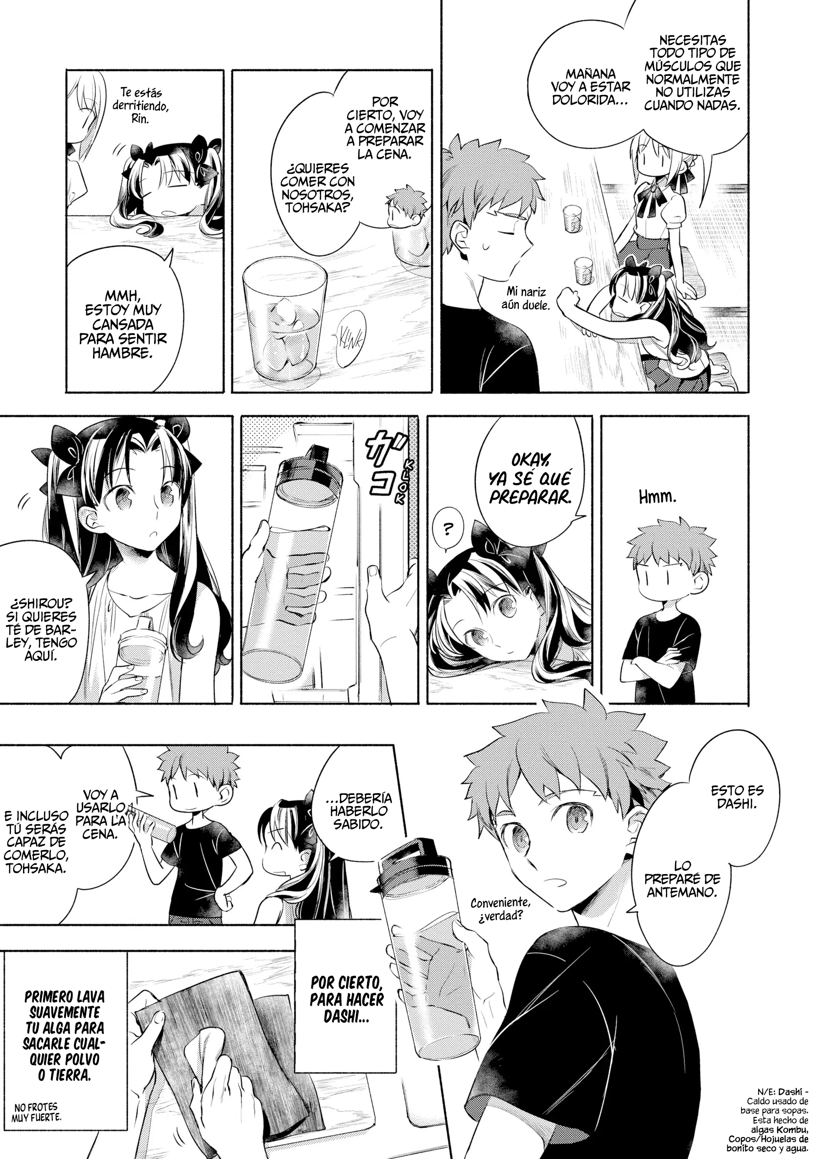 Emiya-san Chi no Kyou no Gohan Capítulo 7 - Página 6 en español