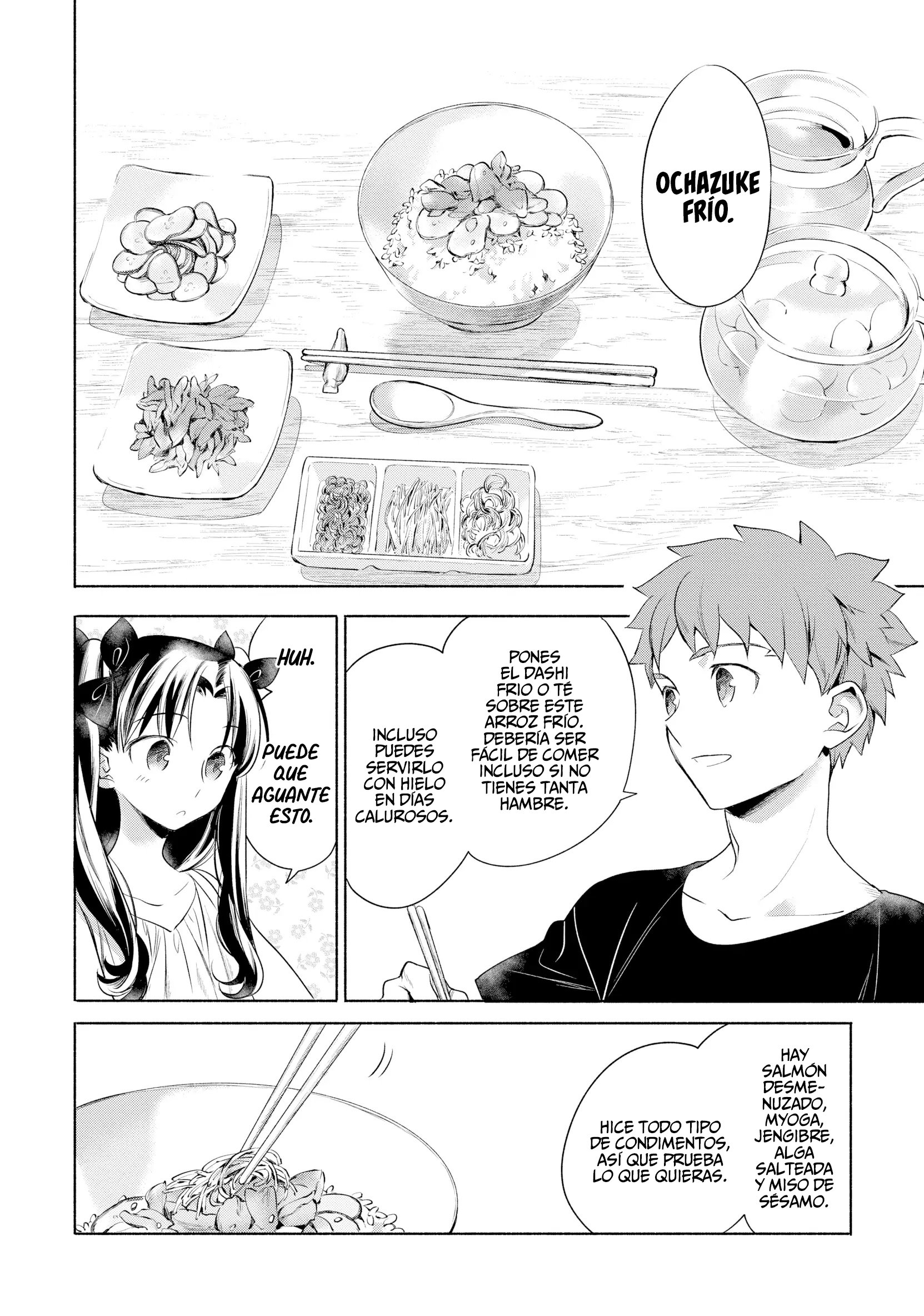 Emiya-san Chi no Kyou no Gohan Capítulo 7 - Página 9 en español