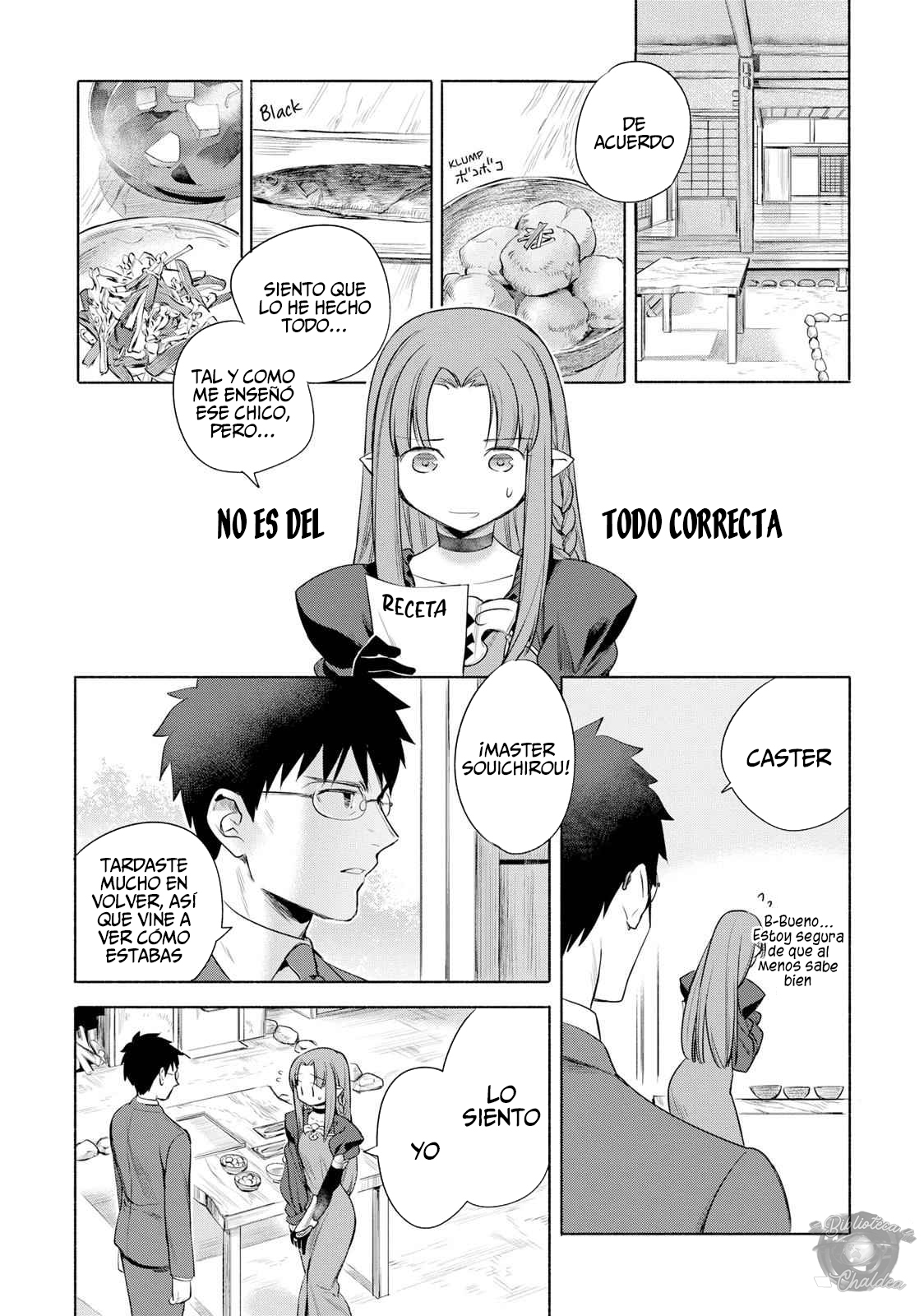 Emiya-san Chi no Kyou no Gohan Capítulo 9 - Página 13 en español