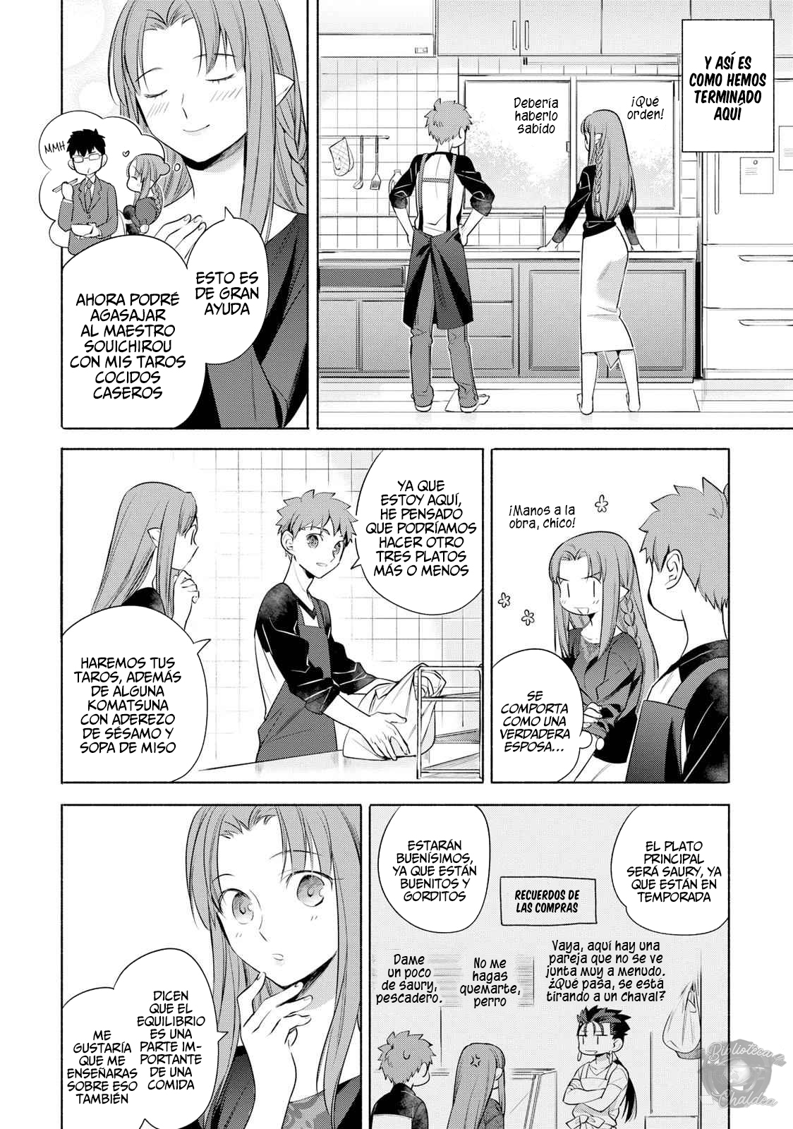 Emiya-san Chi no Kyou no Gohan Capítulo 9 - Página 5 en español