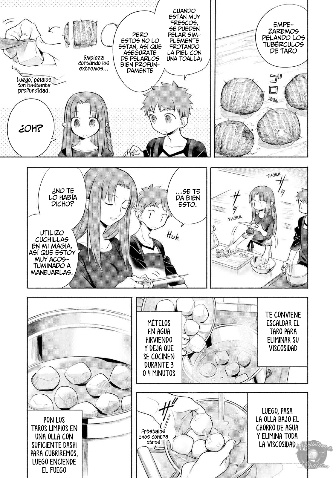 Emiya-san Chi no Kyou no Gohan Capítulo 9 - Página 6 en español