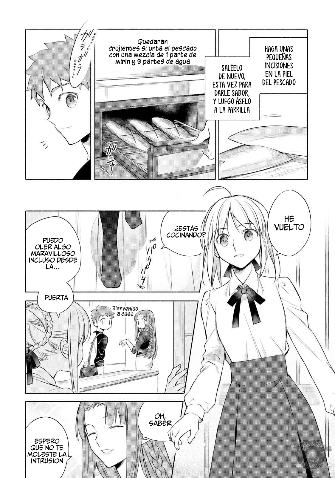 Emiya-san Chi no Kyou no Gohan Capítulo 9 - Página 8 en español