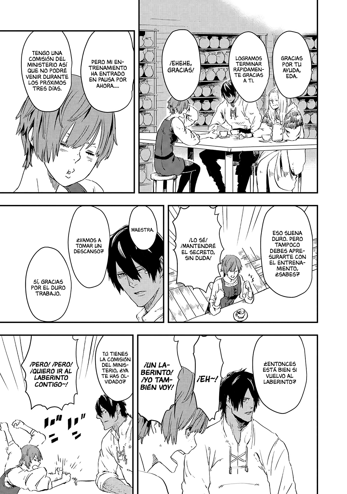 Ookami wa Nemuranai Capítulo 14 - Página 4 en español