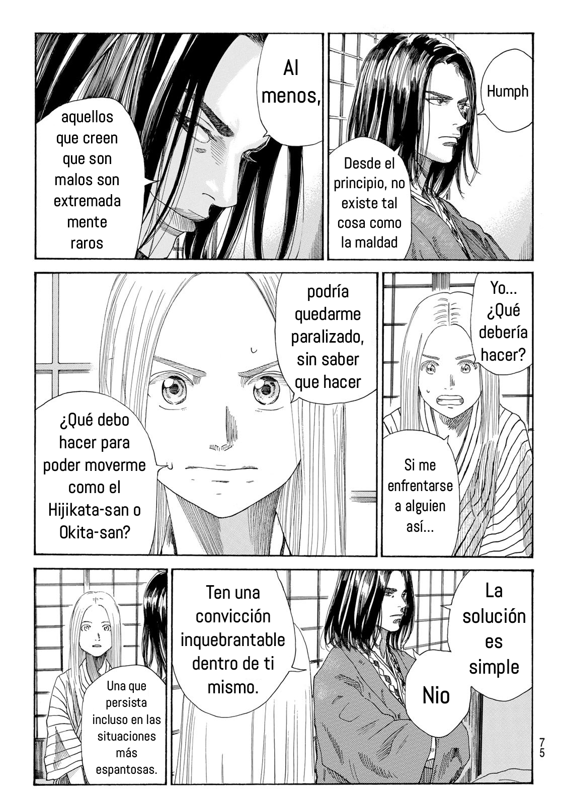 Ao no Miburo Capítulo 2 - Página 37 en español